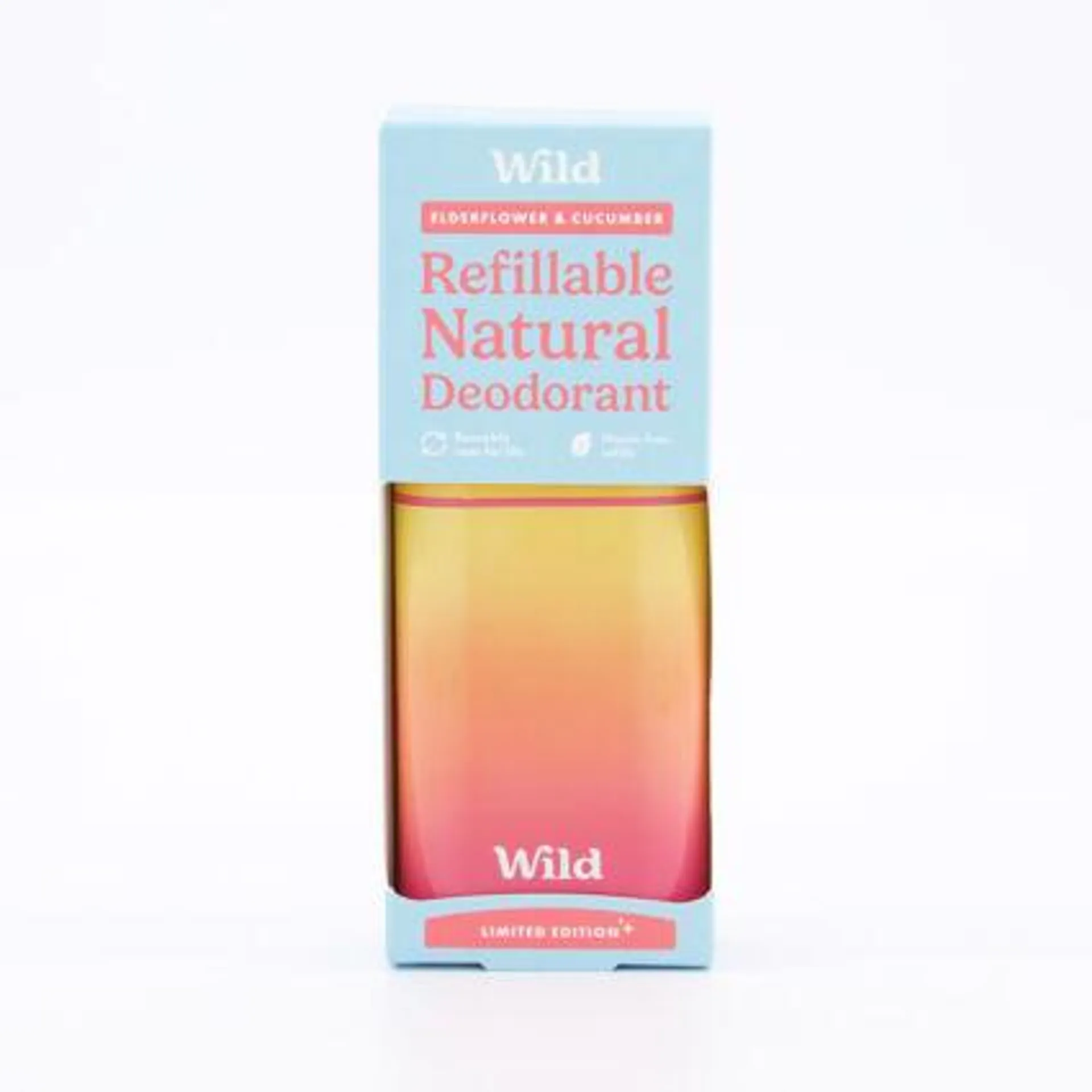 Elderflower & Cucumber Refillable Natural Deodorant 40g