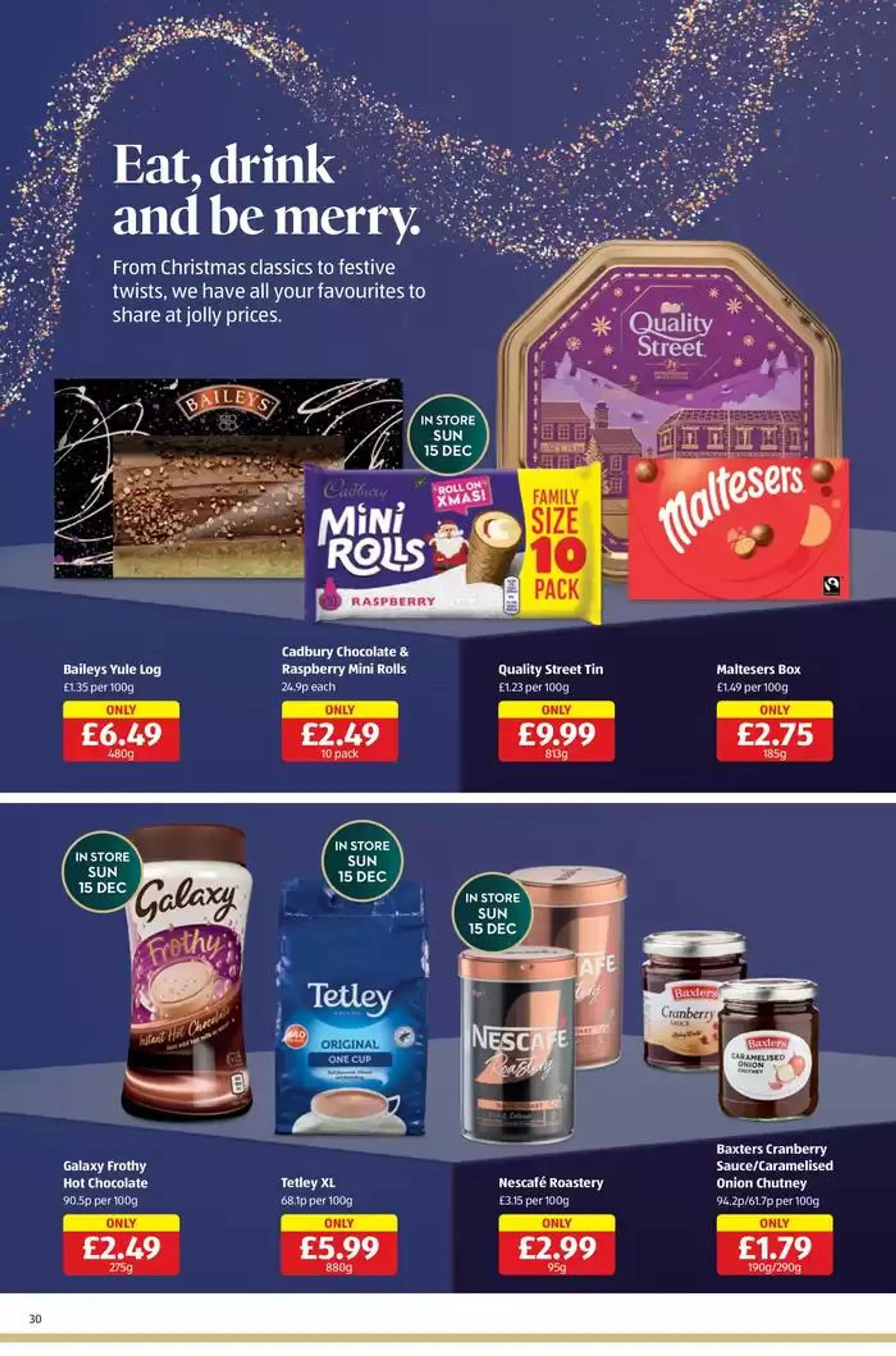 Current deals and offers from 18 December to 1 January 2025 - Catalogue Page 30