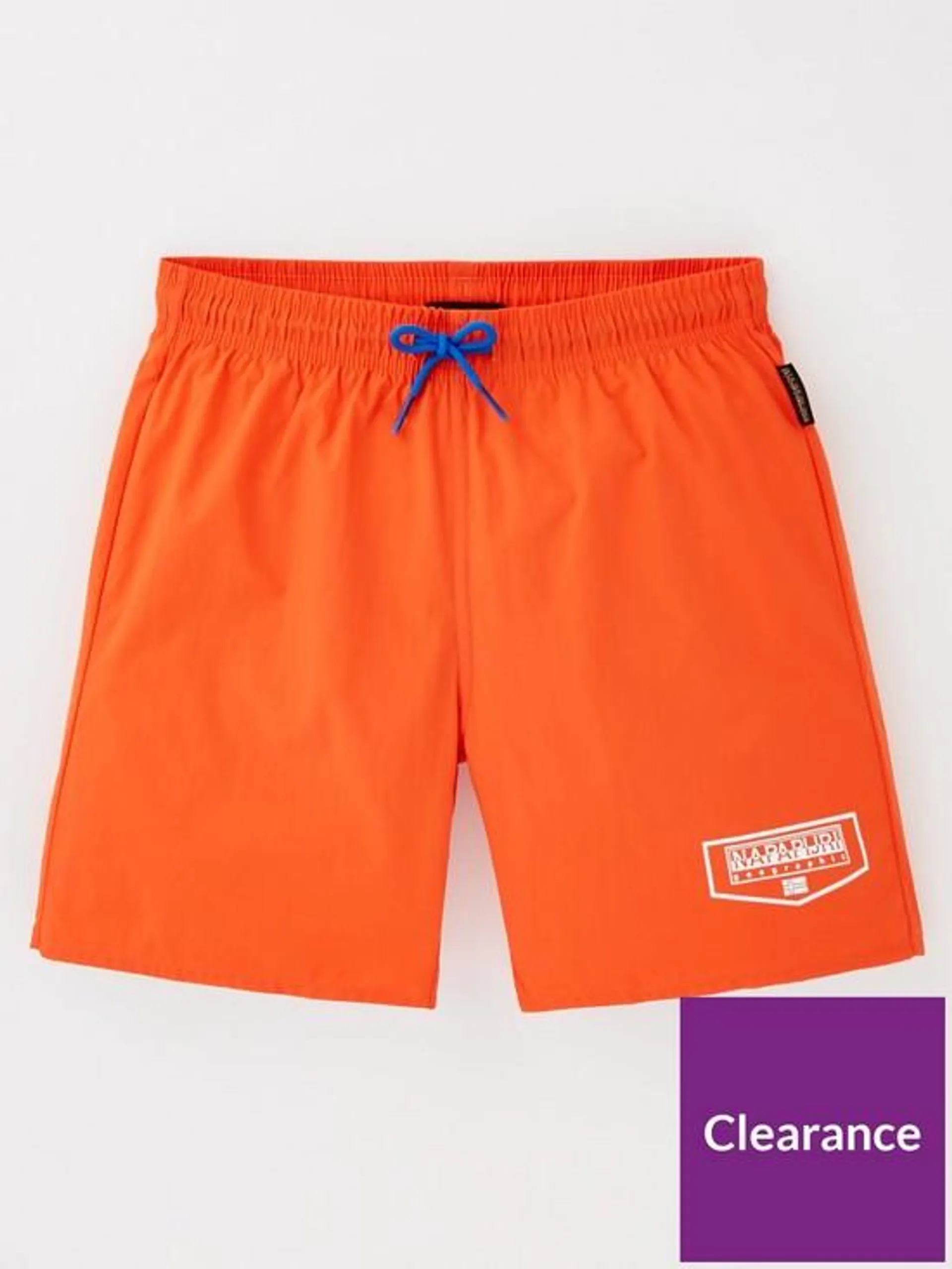 Kids Cree Swim Shorts - Orange