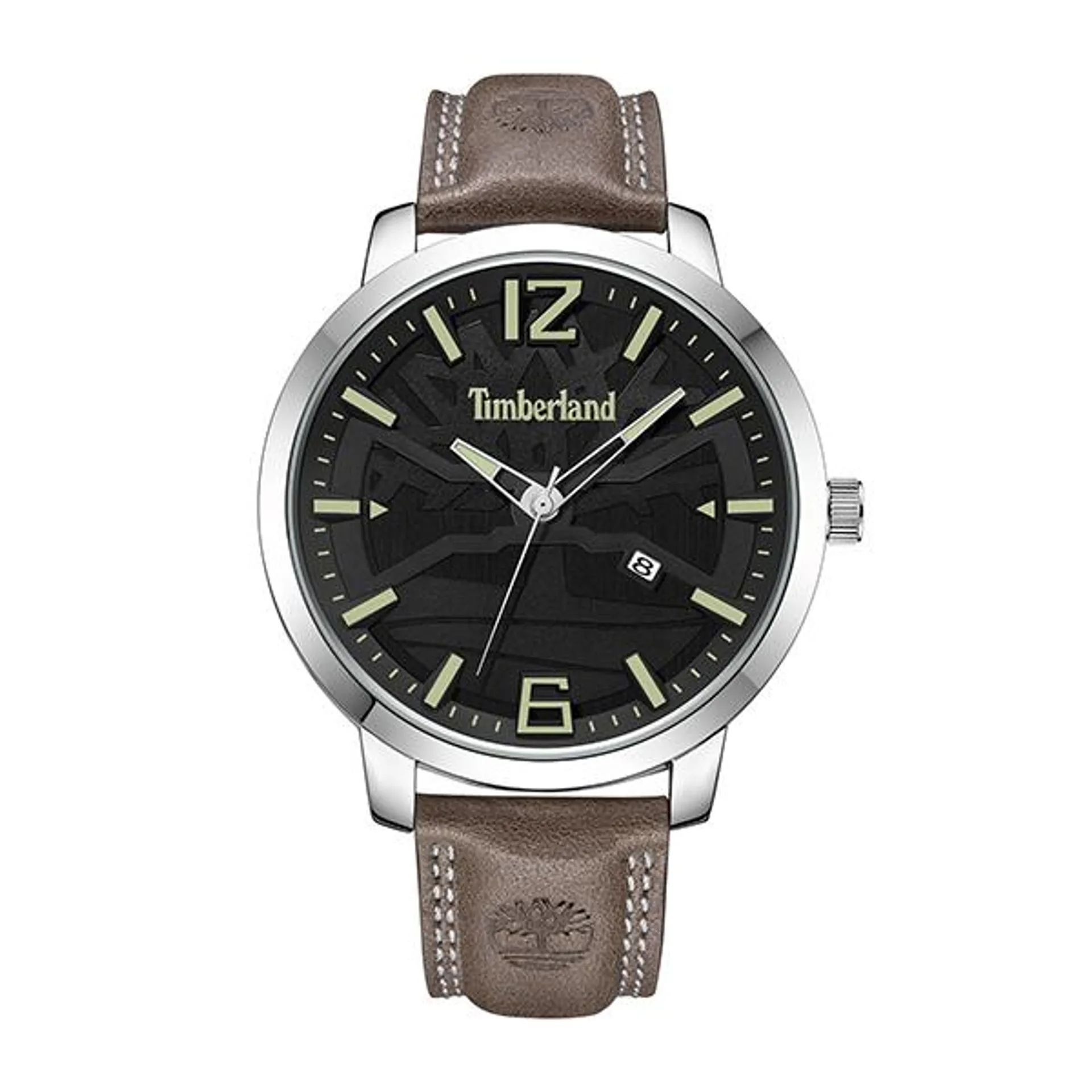 Timberland Gents Clarksville Watch with Genuine Leather Strap