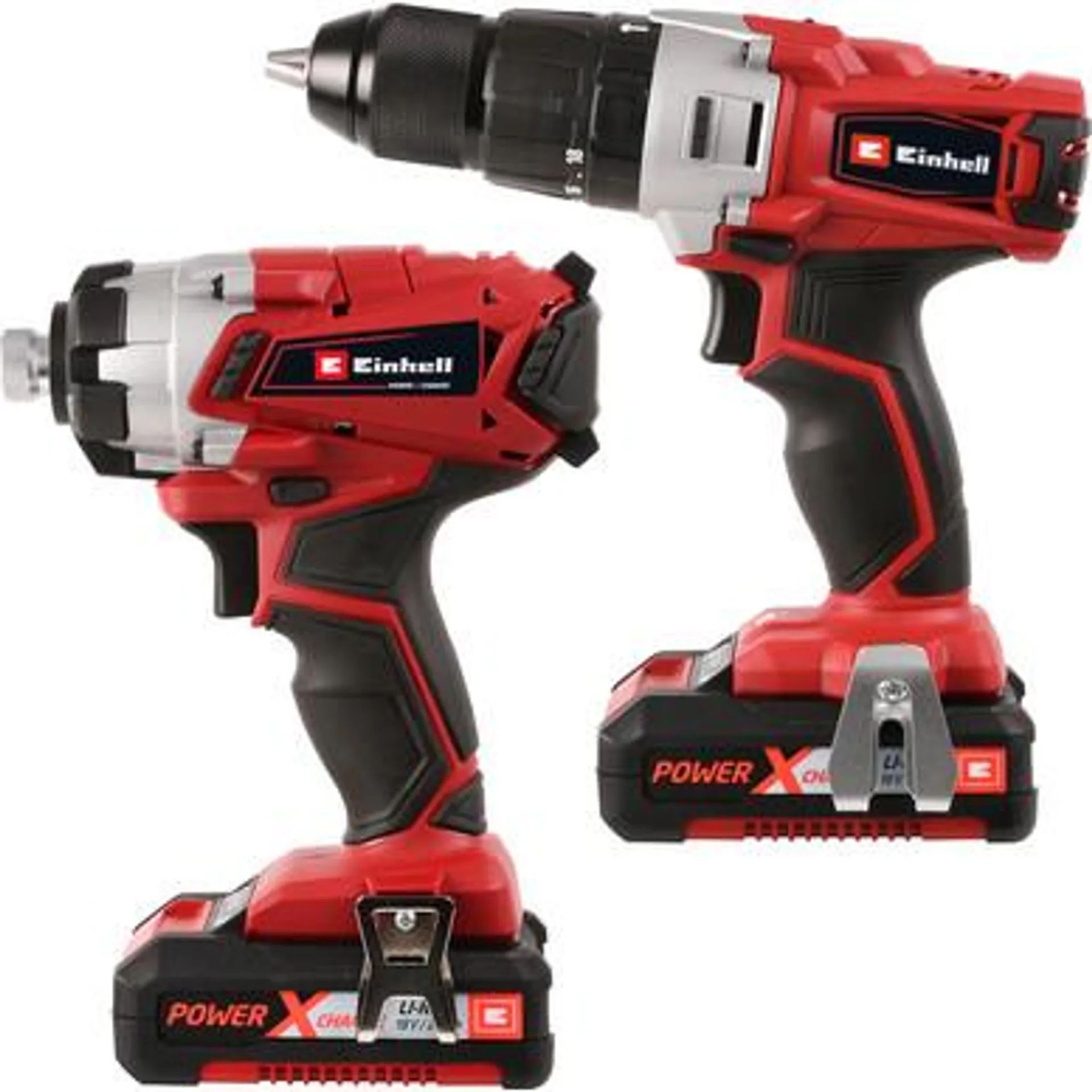 Einhell PXC 18V Cordless Combi Drill & Impact Driver Twin Pack 2 x 2.0Ah