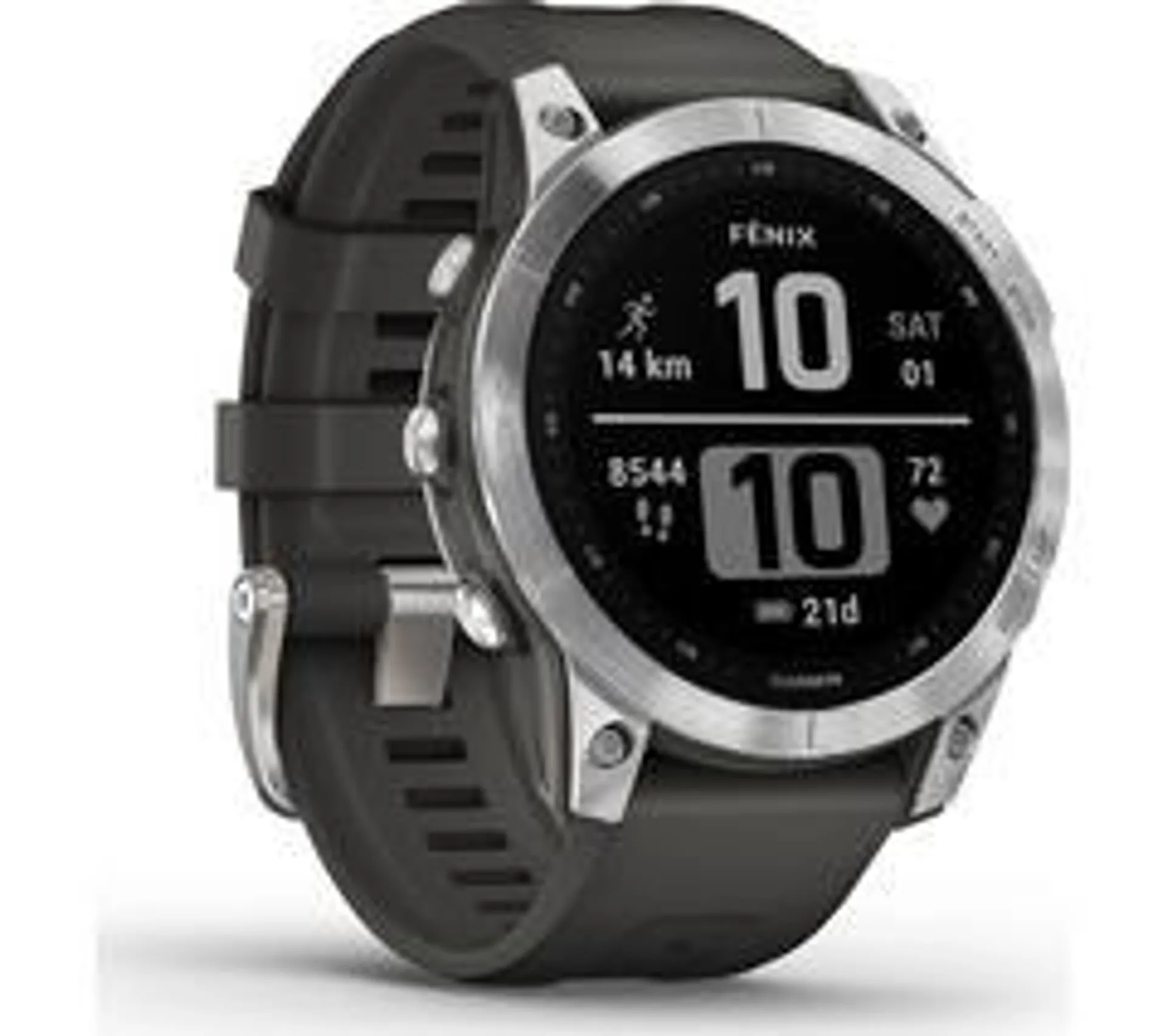 GARMIN fenix 7 - Silver & Graphite, 47 mm