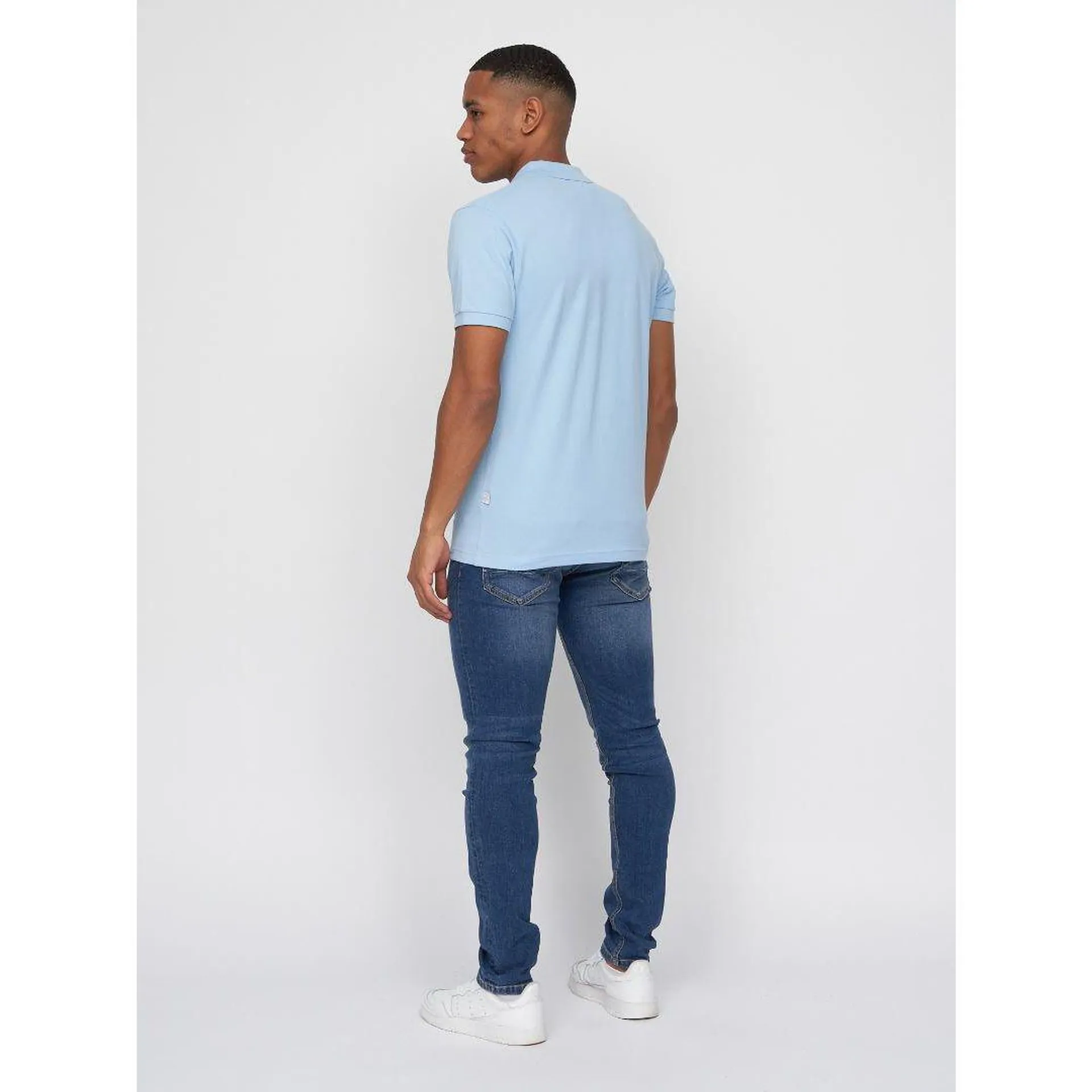 Duck & Cover JANTAL POLO - LT BLUE