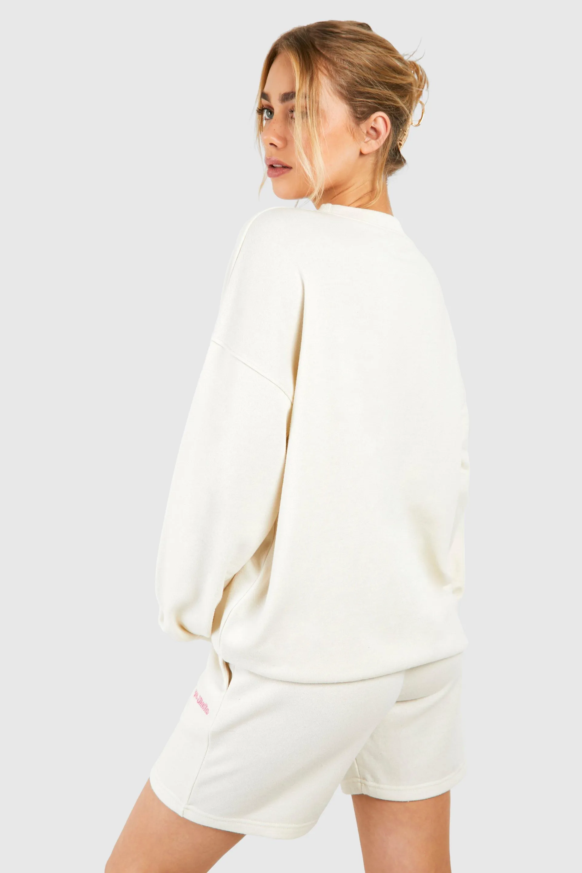 Dsgn Studio Script Oversized Sweatshirt