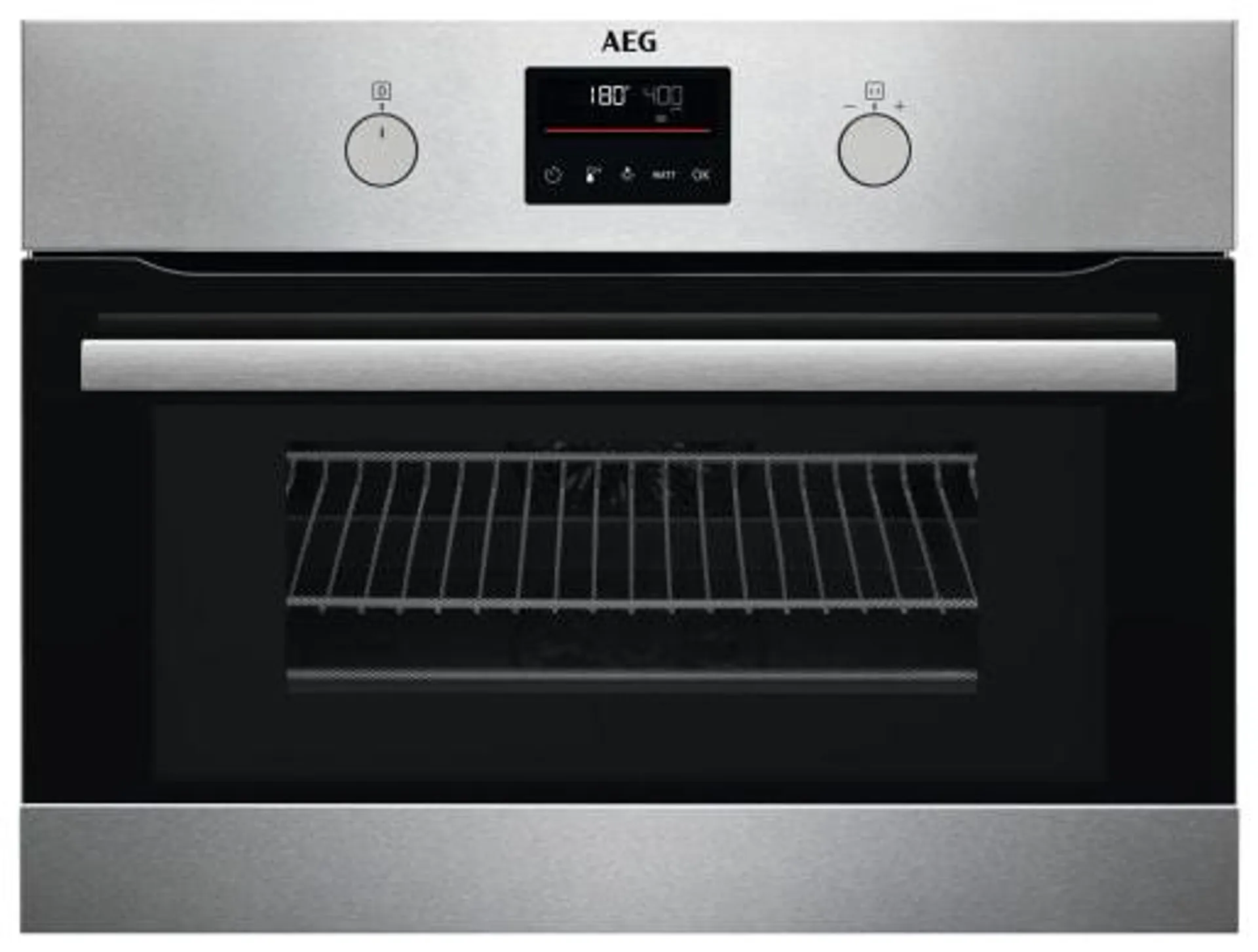 AEG KMK365060M Series 8000 Convection Oven with Microwave - Stainless Steel