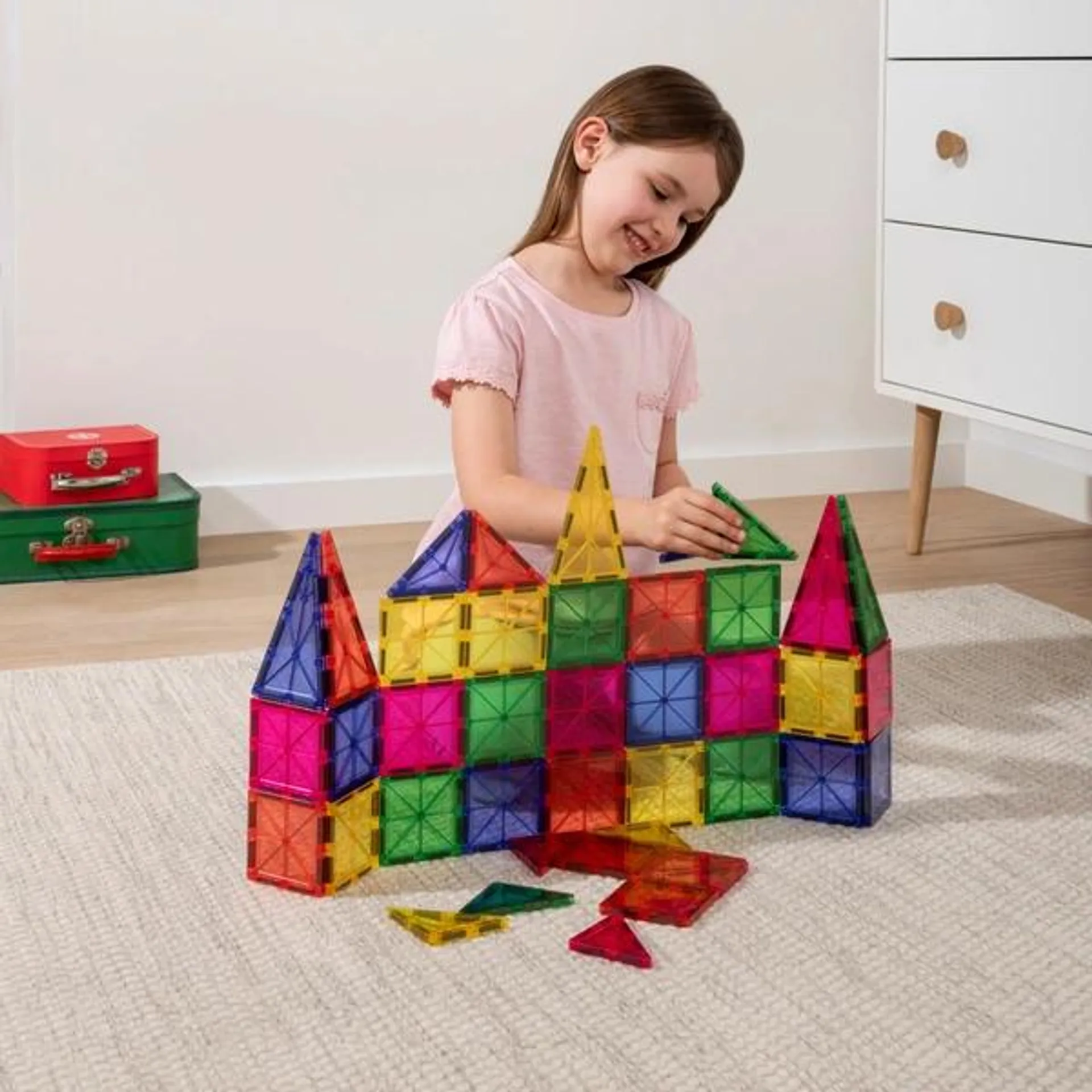 Magnetic Tiles 40 Piece Building Set