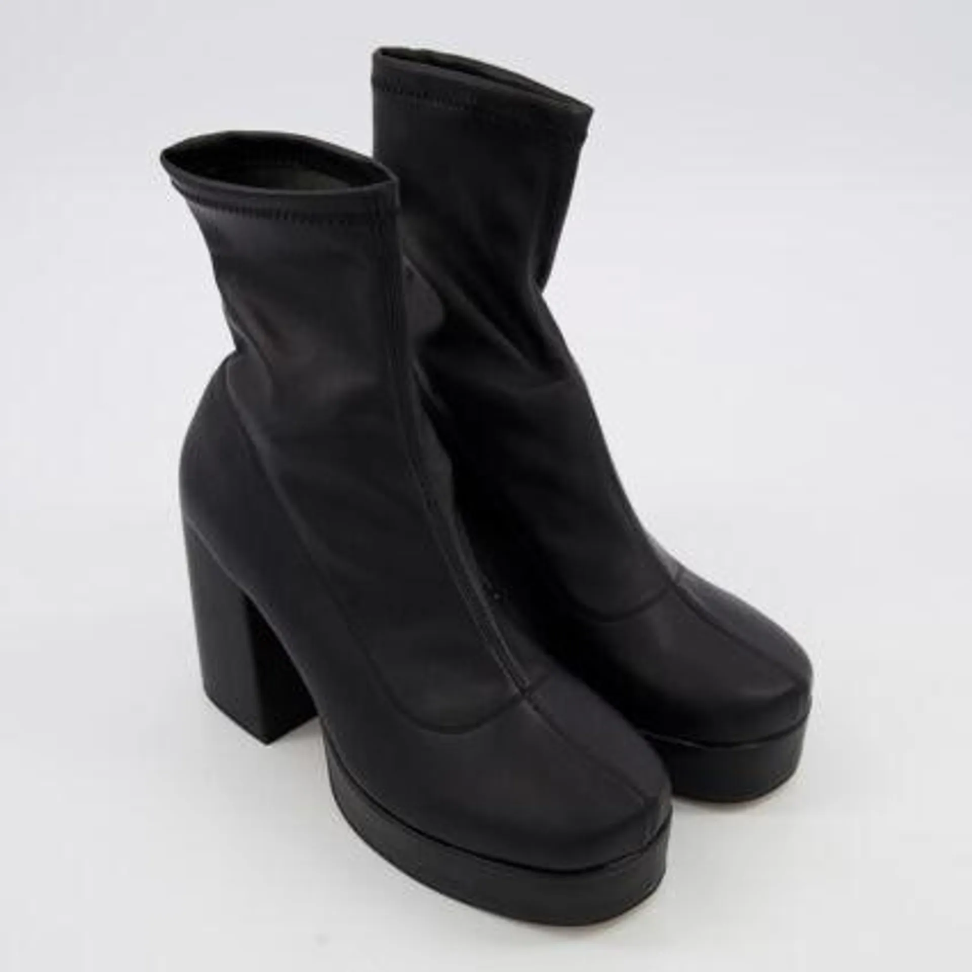 Black Inferno Ankle Boots