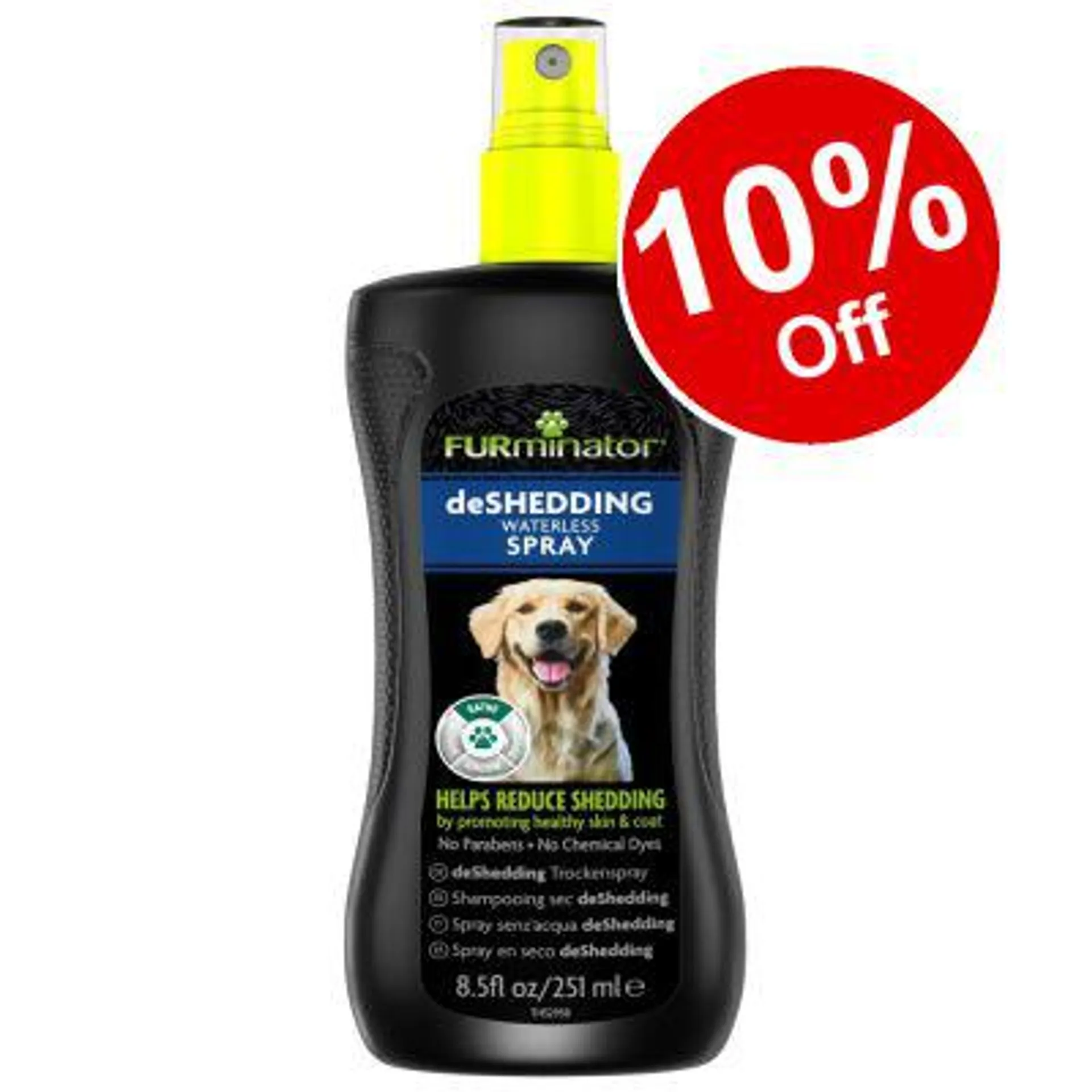 FURminator Dog deShedding Waterless Spray - 10% Off!*