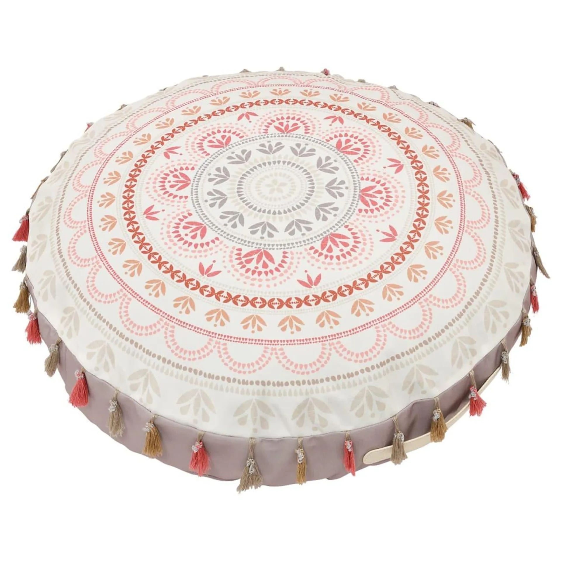 Extra Large Round Cushion - Cream