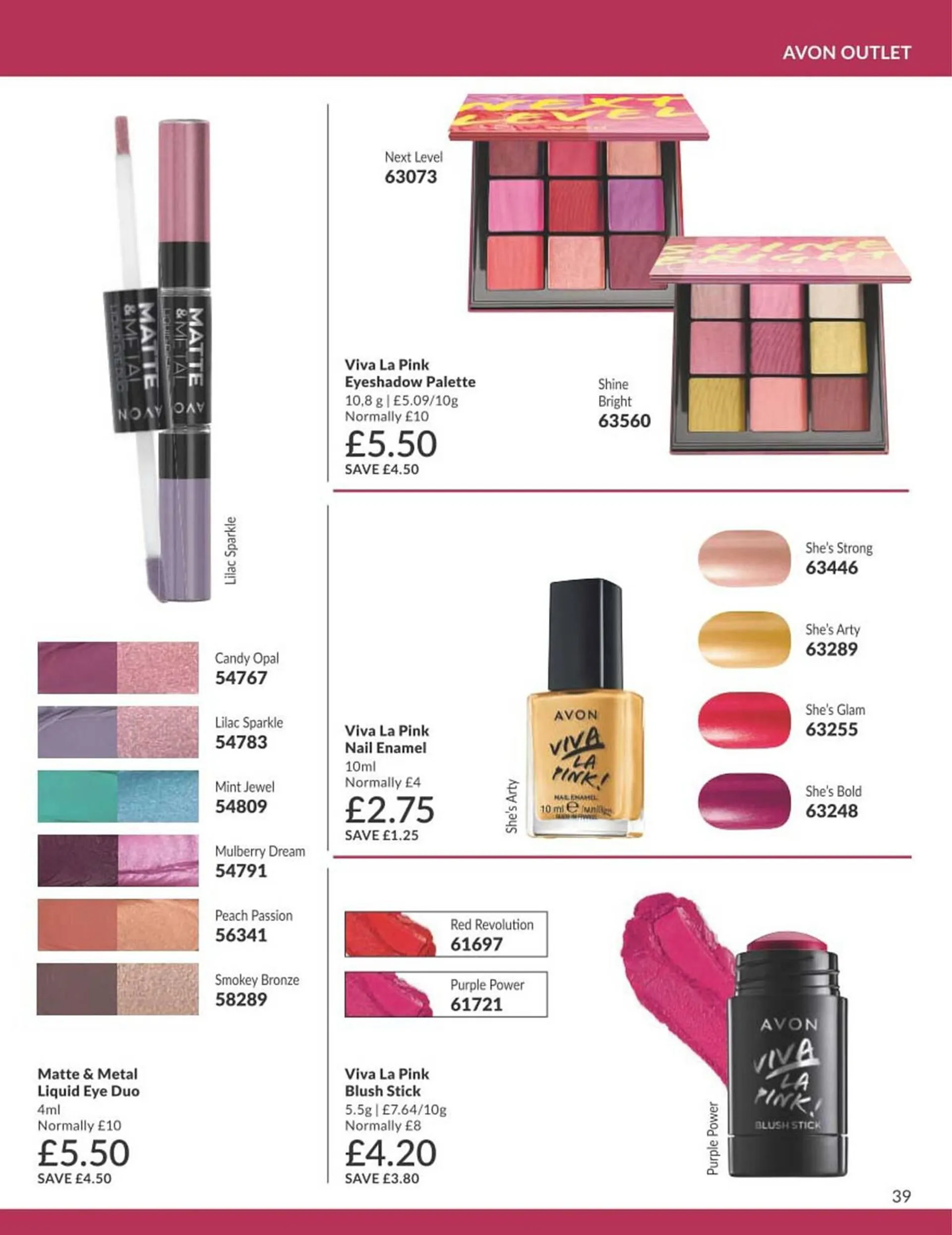 Avon leaflet from 1 March to 31 March 2024 - Catalogue Page 39