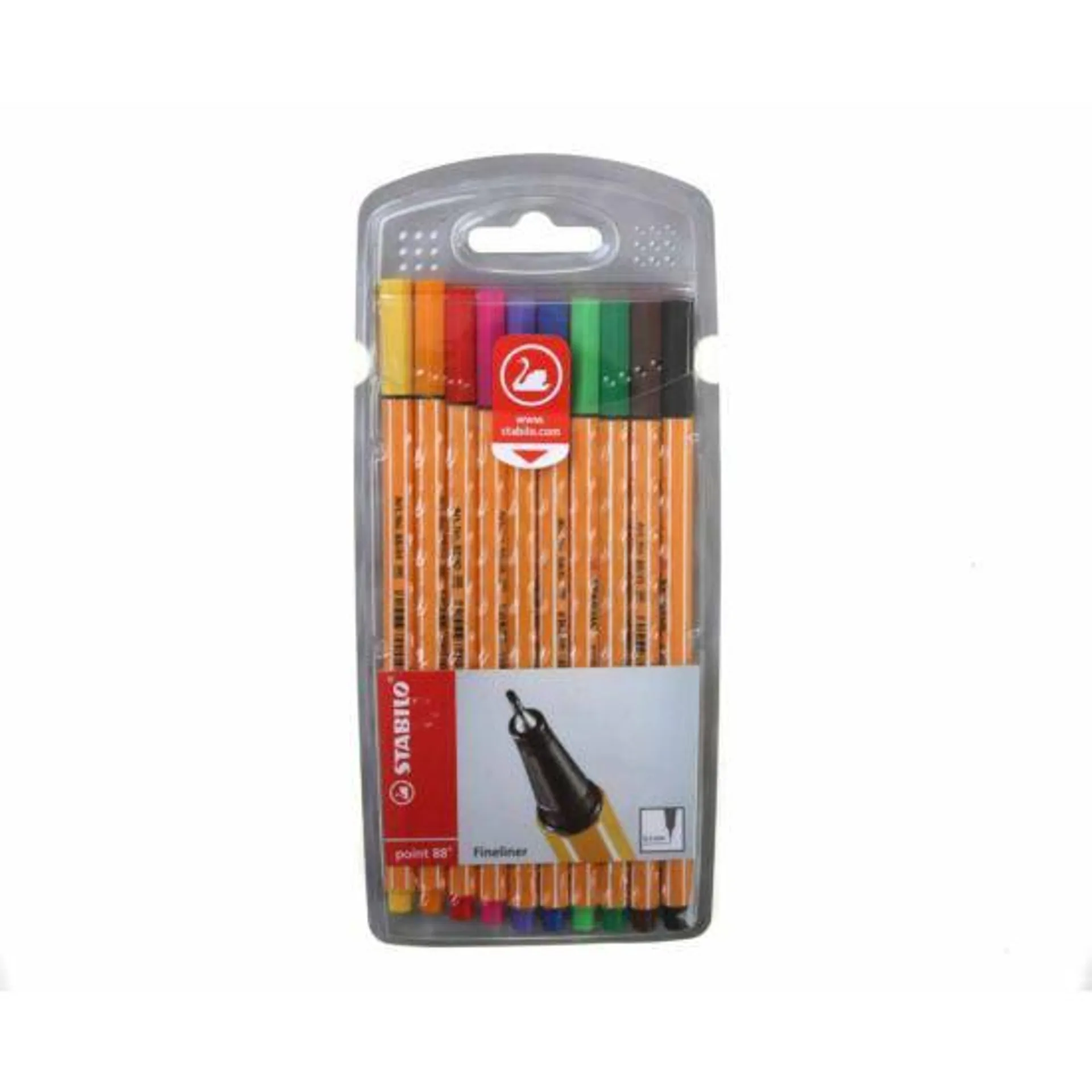 STABILO Point 88 Fineliners Pack of 10