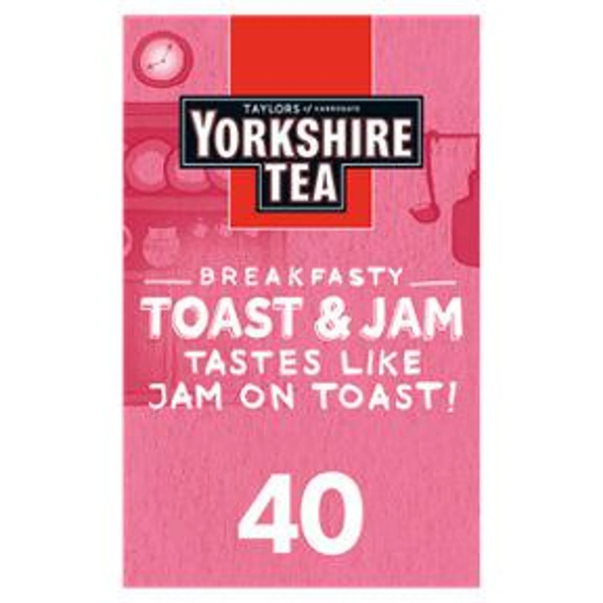Taylors of Harrogate Yorkshire Tea Toast & Jam Brew 40 Teabags