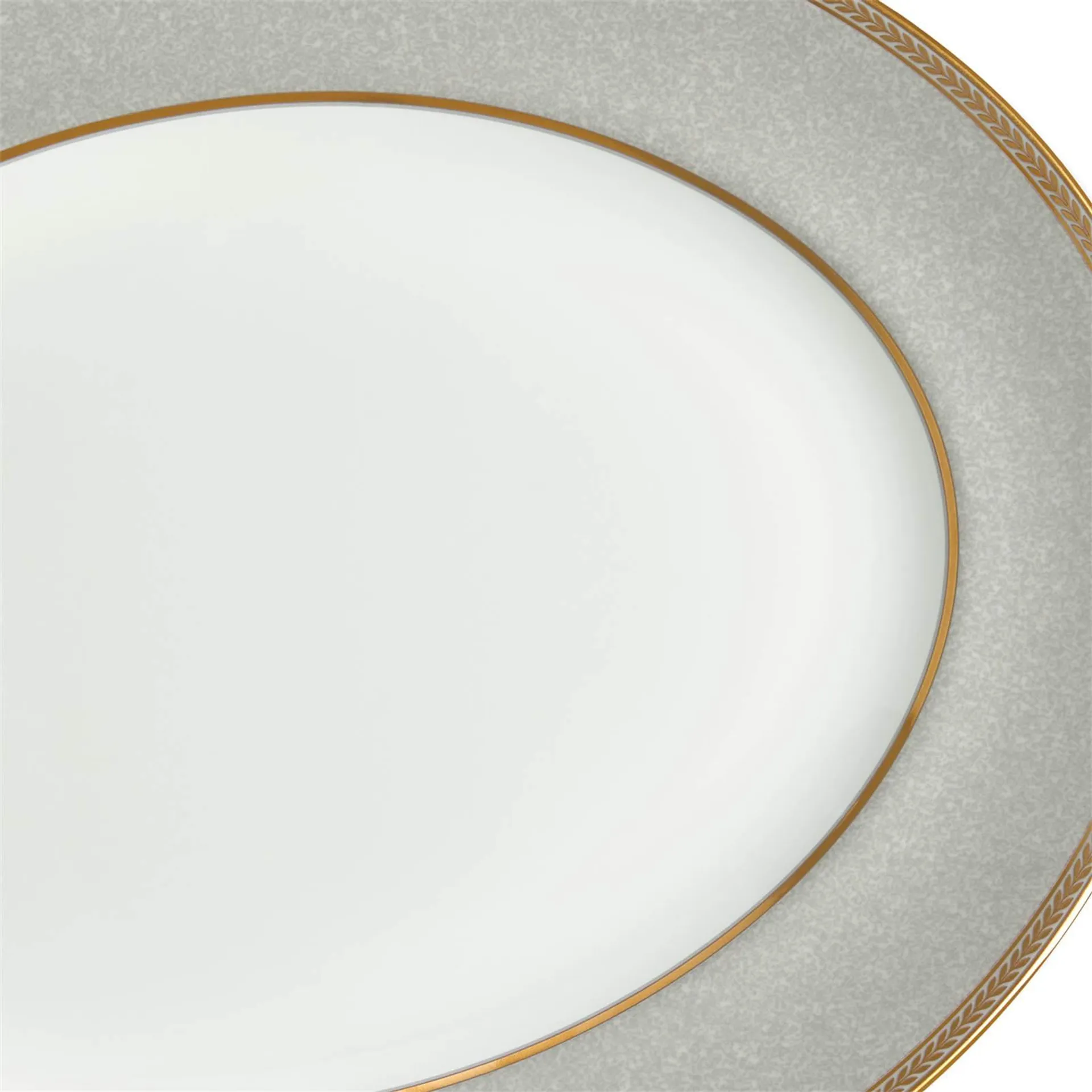 Renaissance Grey Oval Platter 35cm