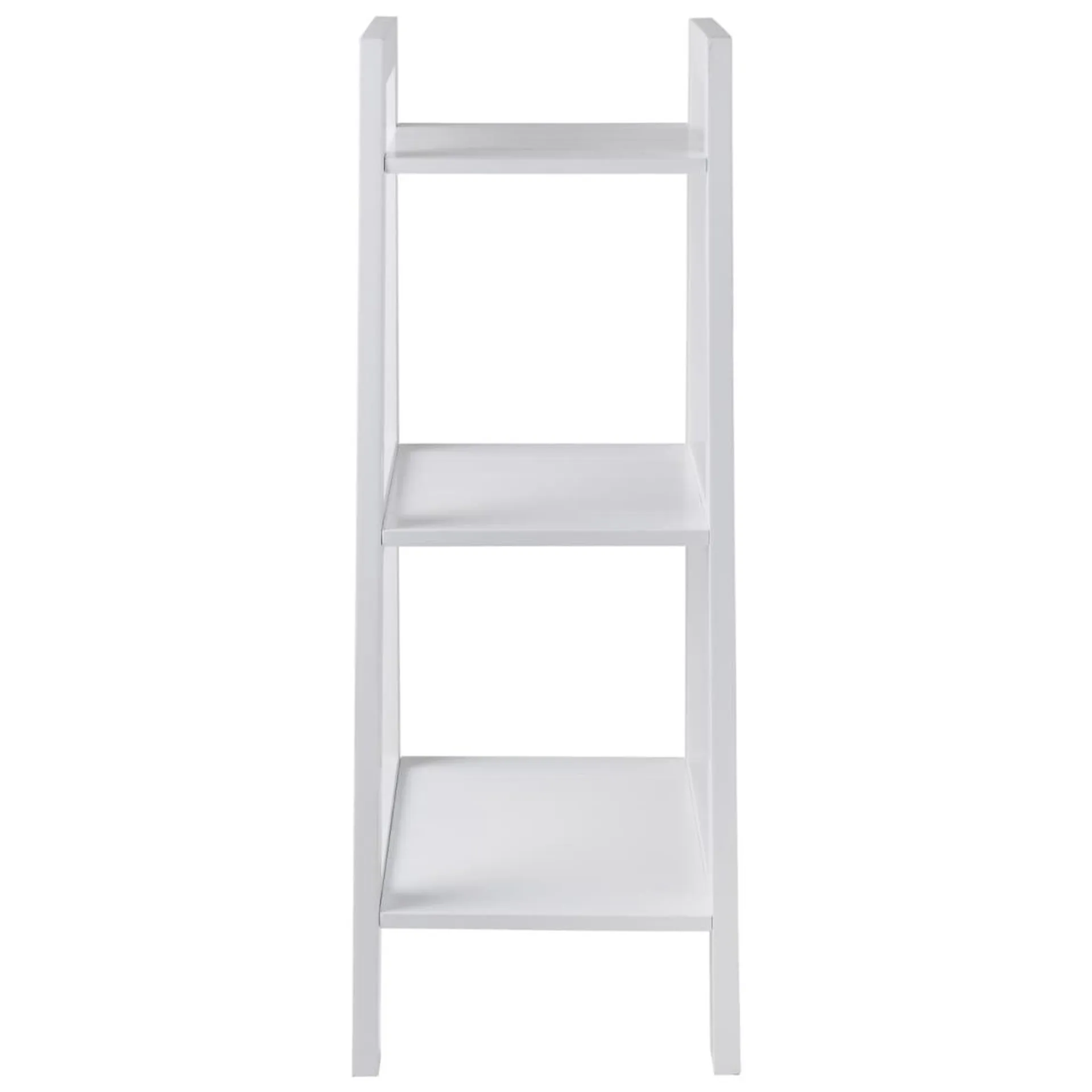 Maine 3 Tier Ladder Shelf - White