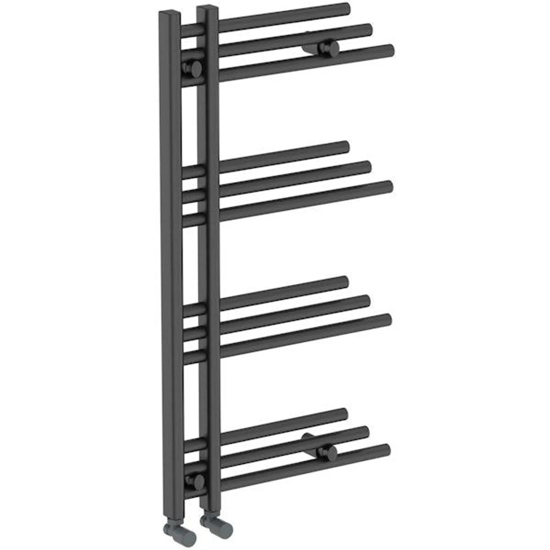 The Heating Co. Campinas anthracite grey heated towel rail 950 x 500