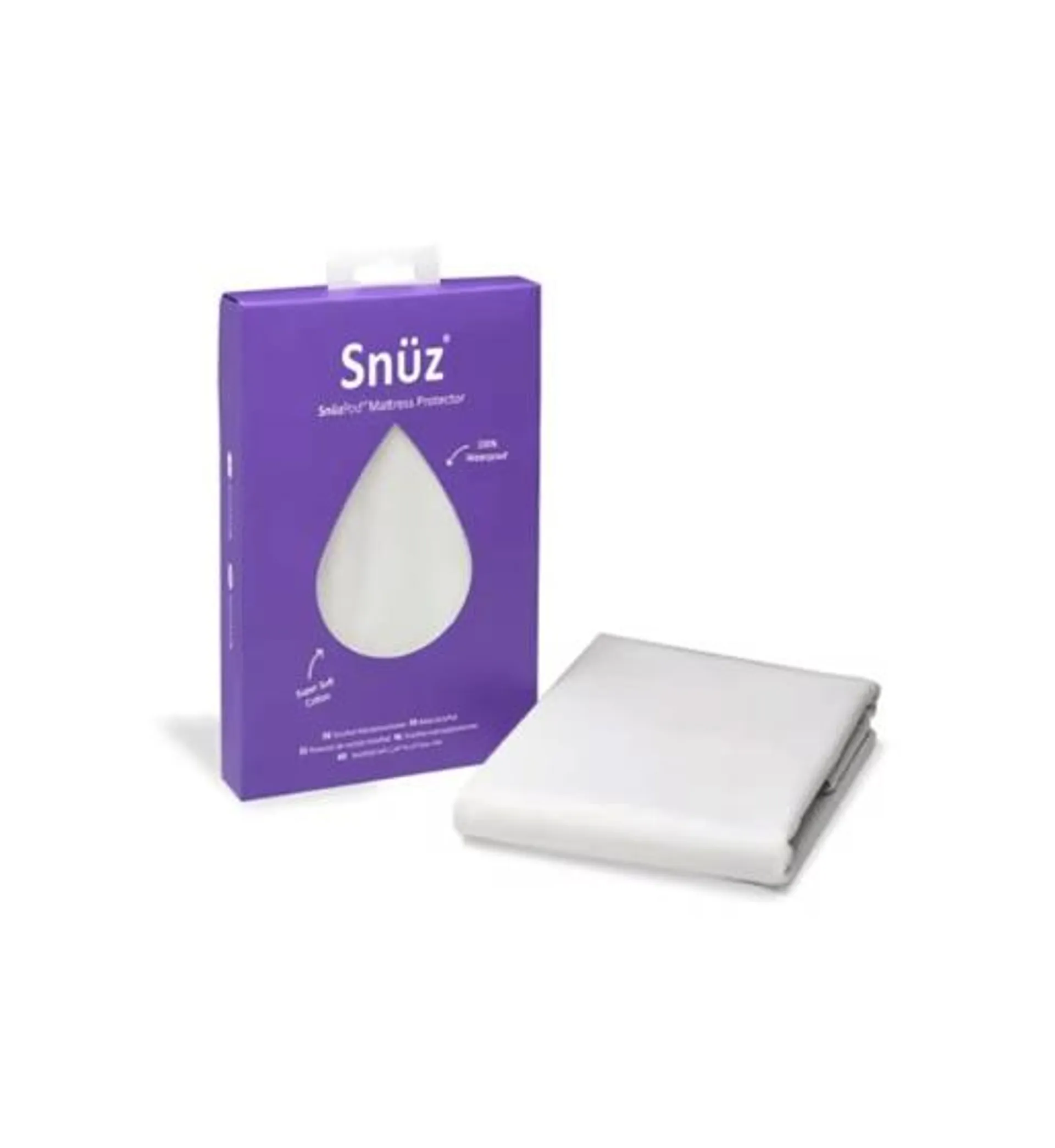 SnuzPod4 Waterproof Crib Mattress Protector