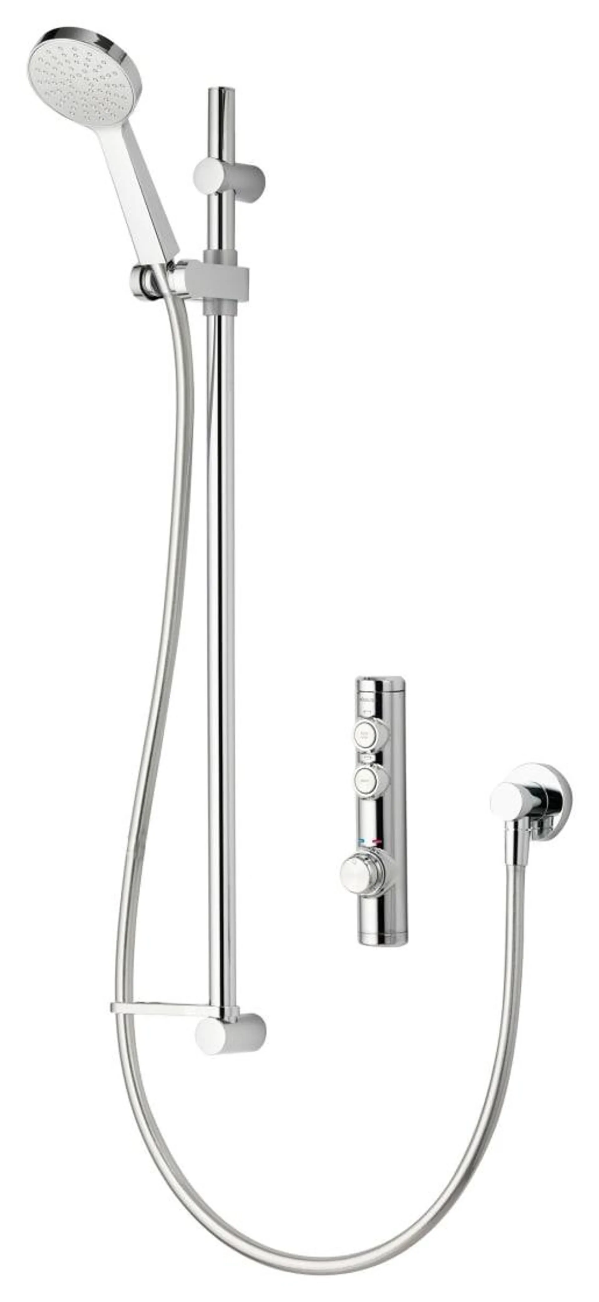 Aqualisa iSystem High Pressure Digital Concealed Shower with Adjustable Head - Combi