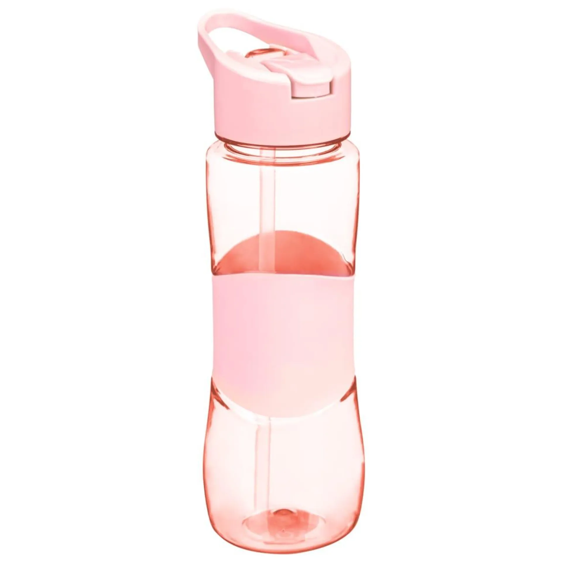 Rubber Grip Sports Bottle 700ml - Pink