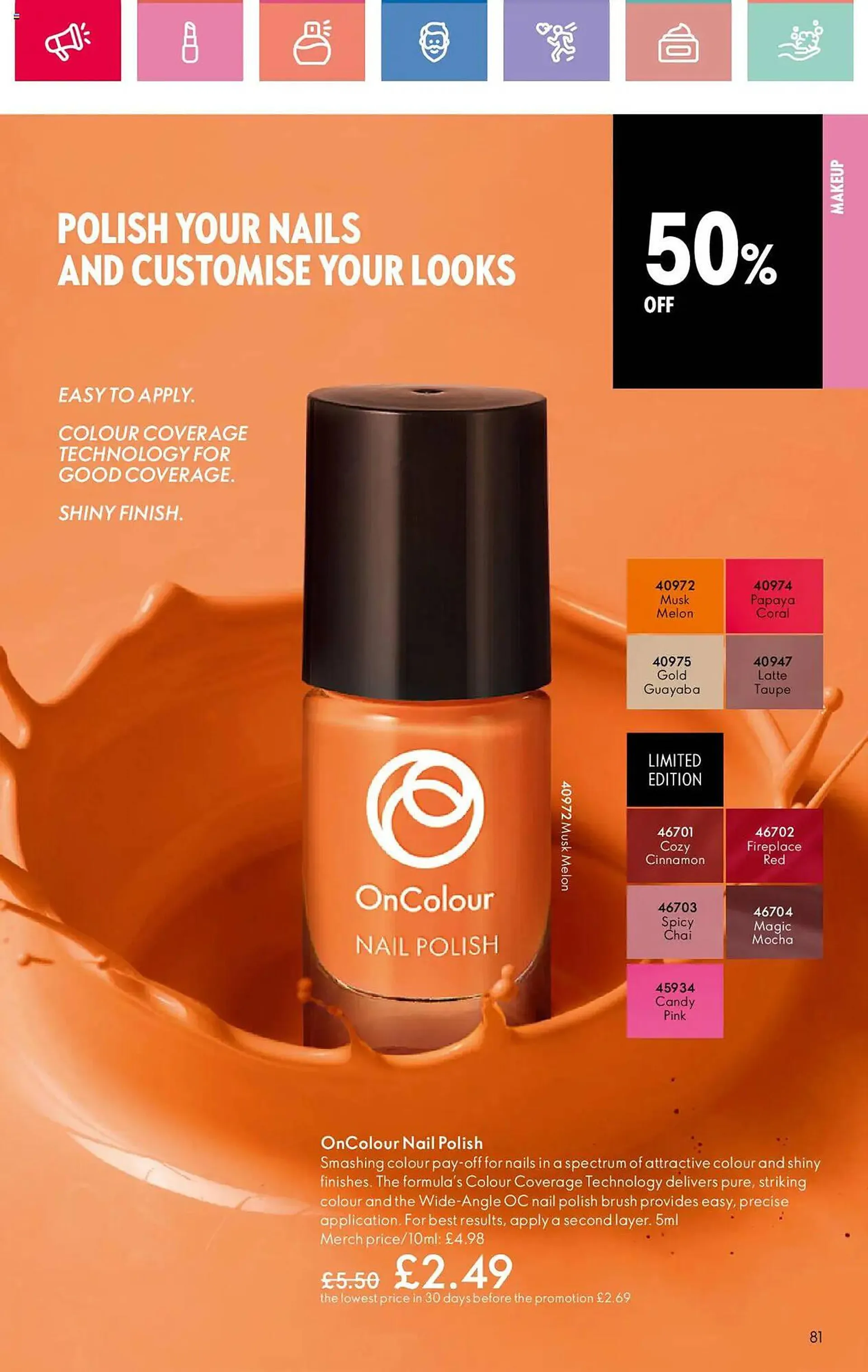 Oriflame leaflet from 3 January to 22 January 2025 - Catalogue Page 81