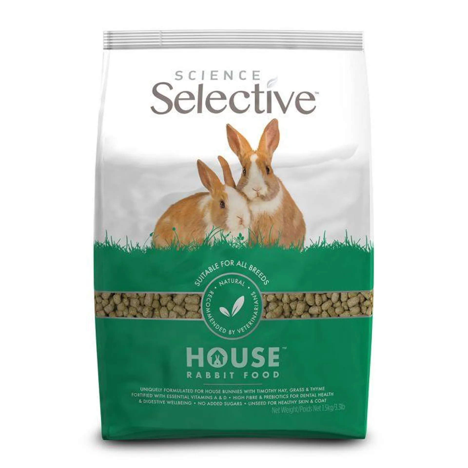 Science Selective House Rabbit - 1.5kg