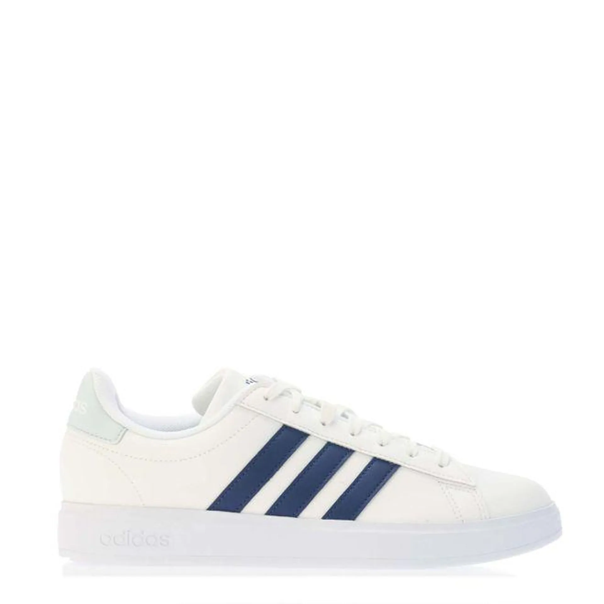adidas Mens Grand Court 2.0 Trainers in White Navy