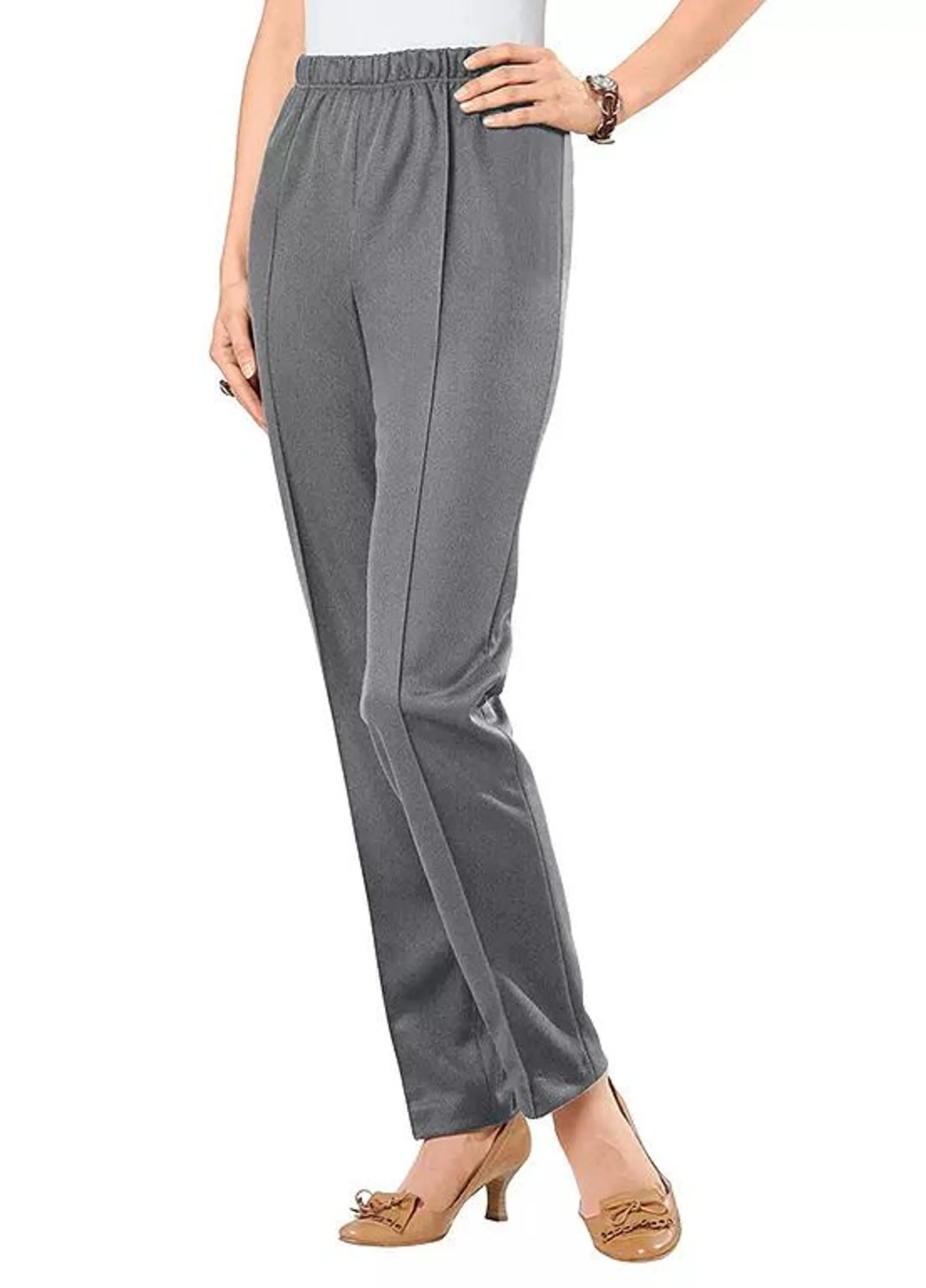 Raised Seam Elasticated Trousers