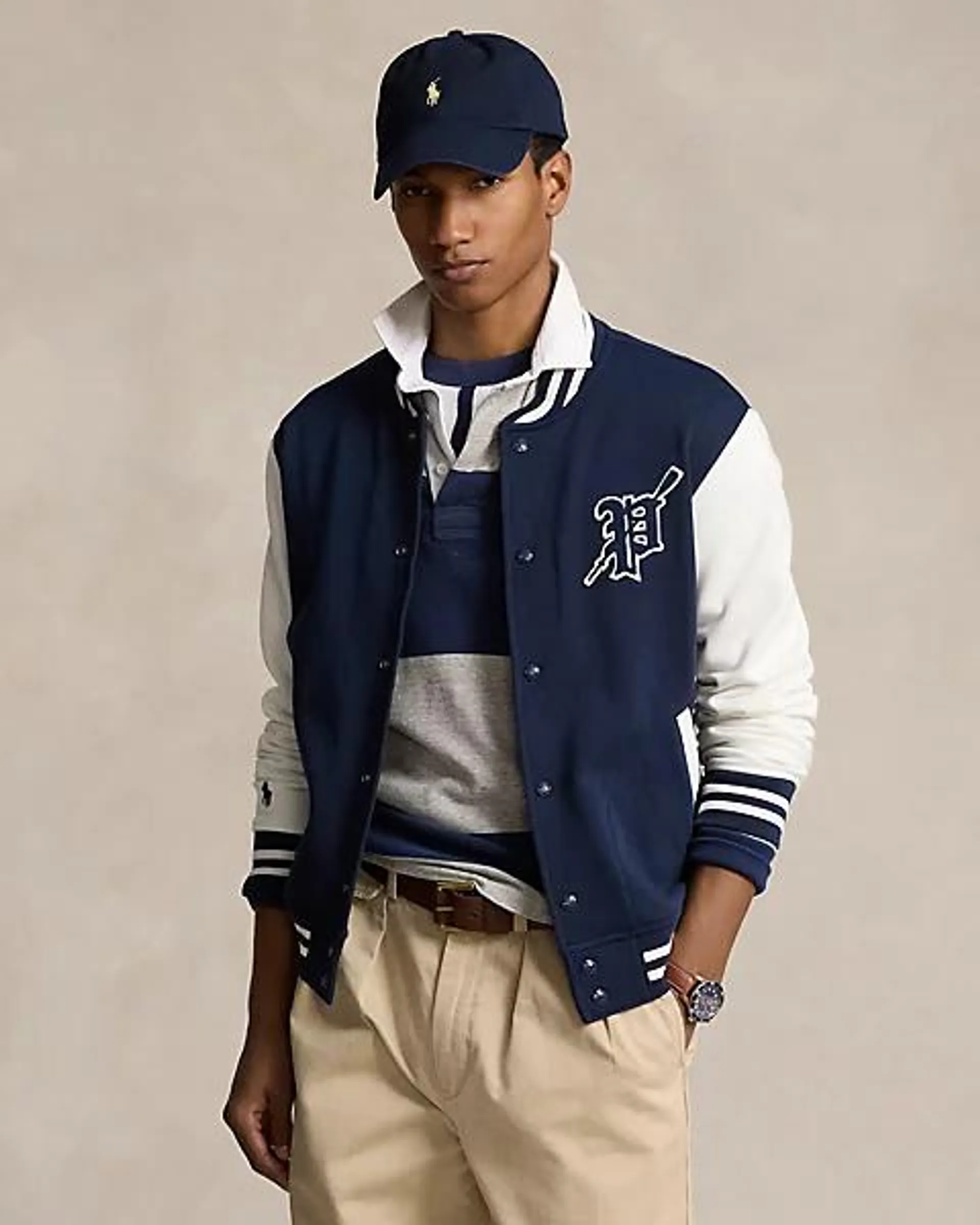 Fleece Baseball Jacket