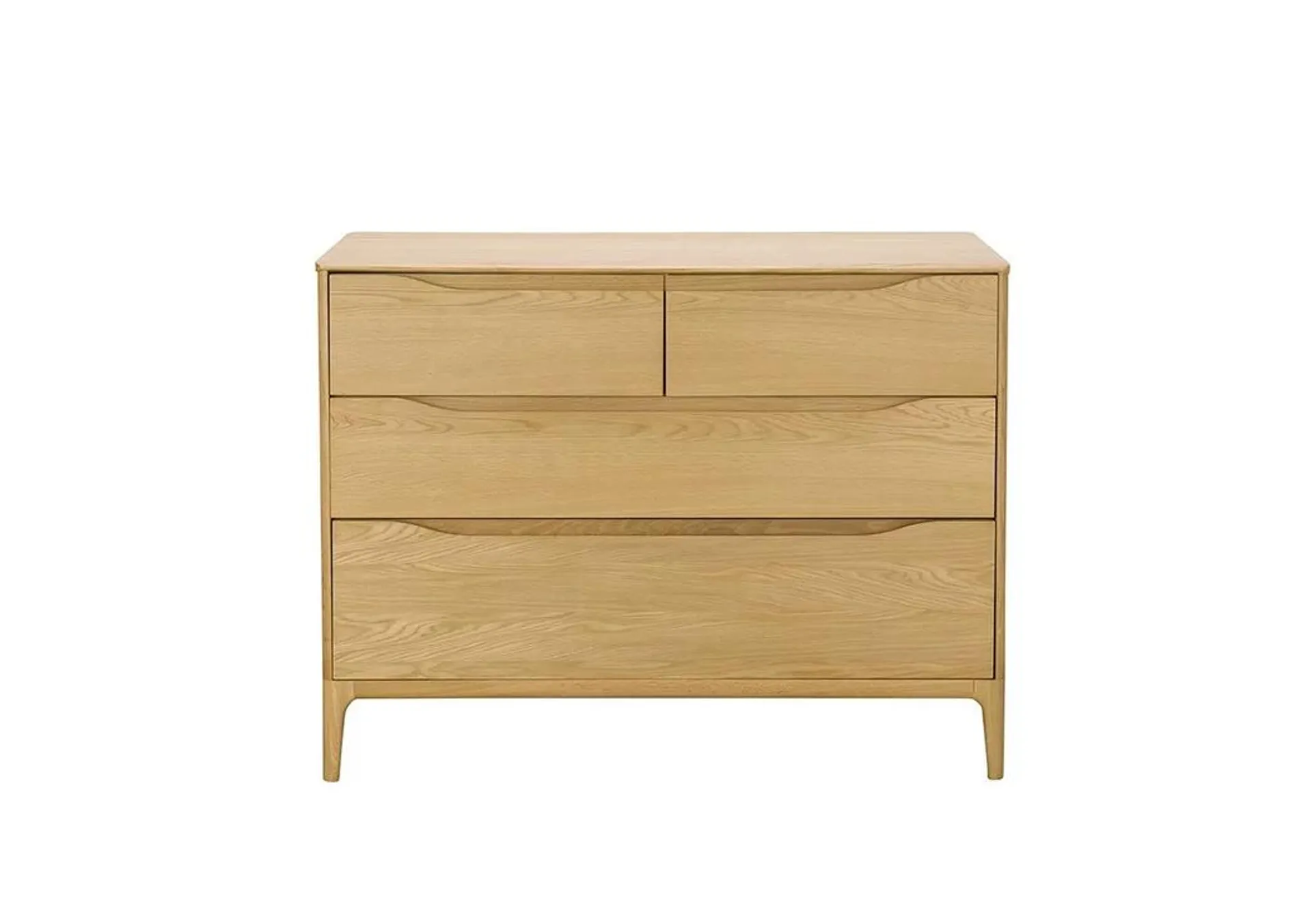 Rimini 4 Drawer Low Wide Chest