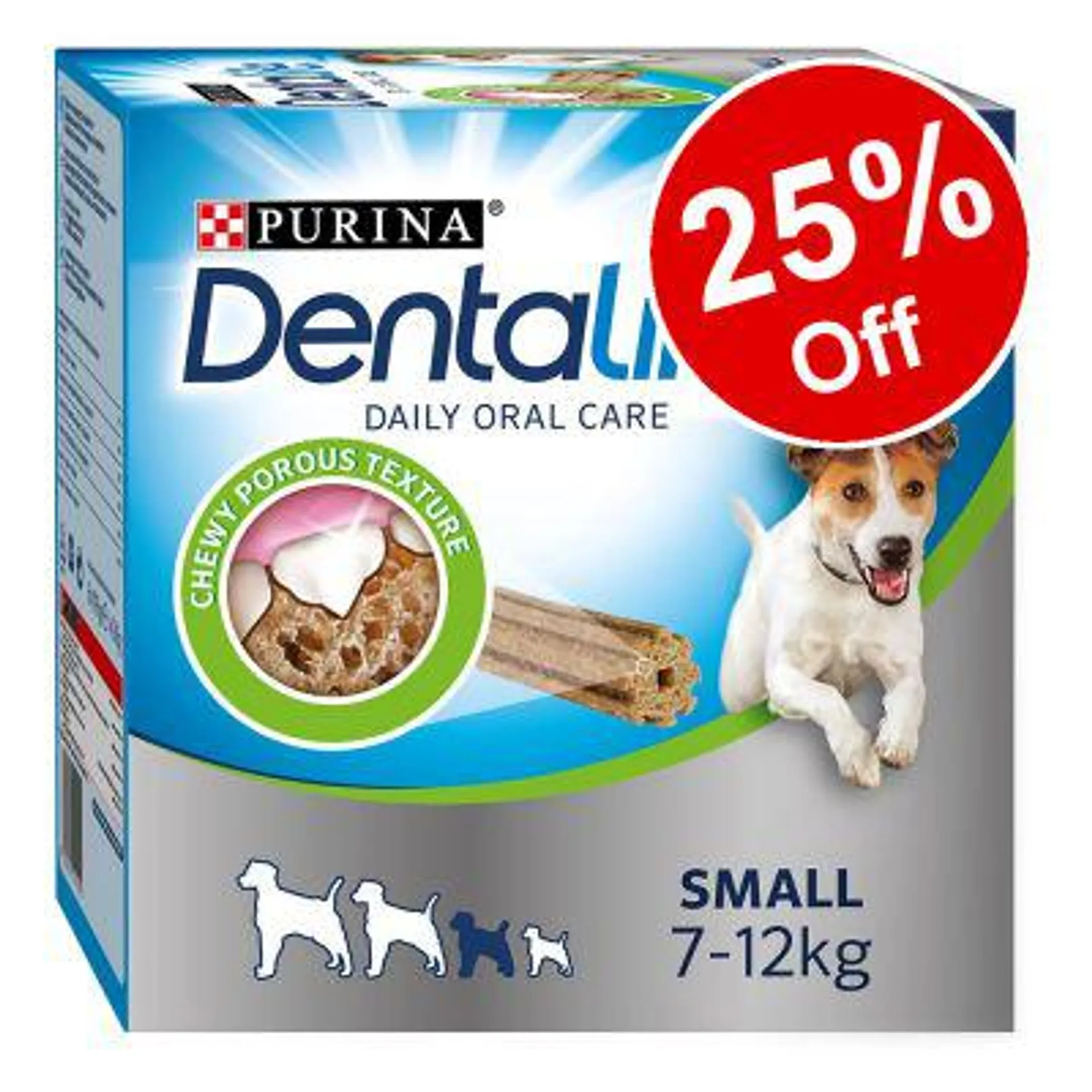 2 x Purina Dentalife Daily Dental Care Dog Snacks - 25% Off!*