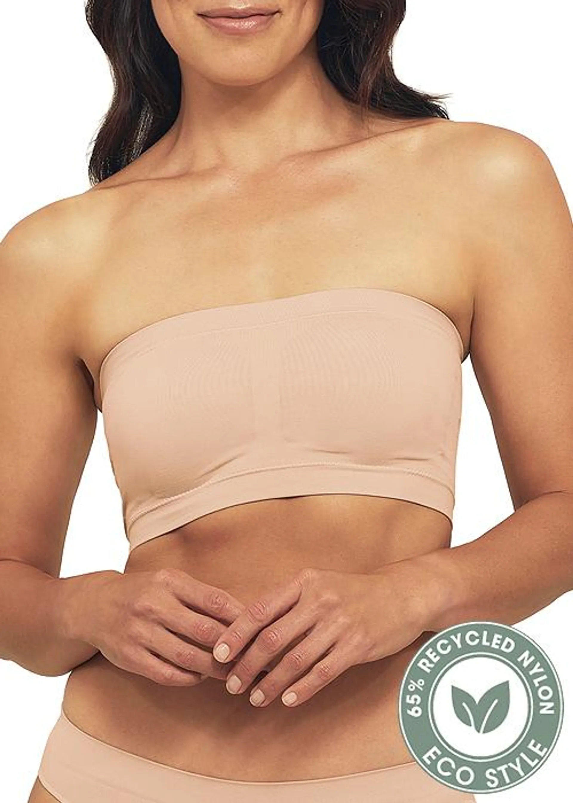 Ambra Bare Essentials Recycled Nylon Padded Bandeau