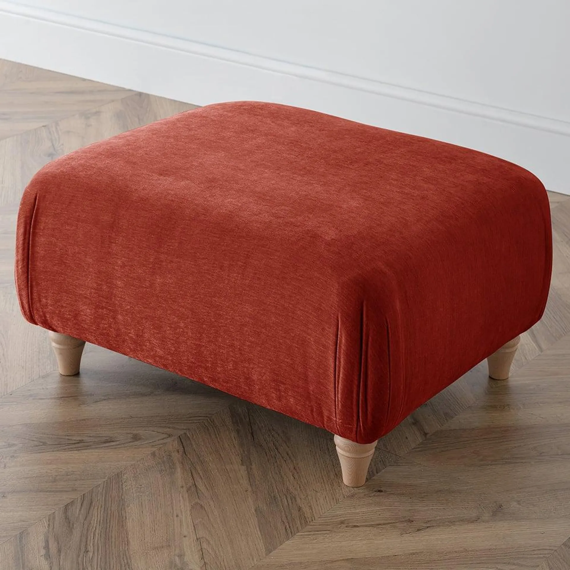 Eglo Manhattan Apricot Footstool