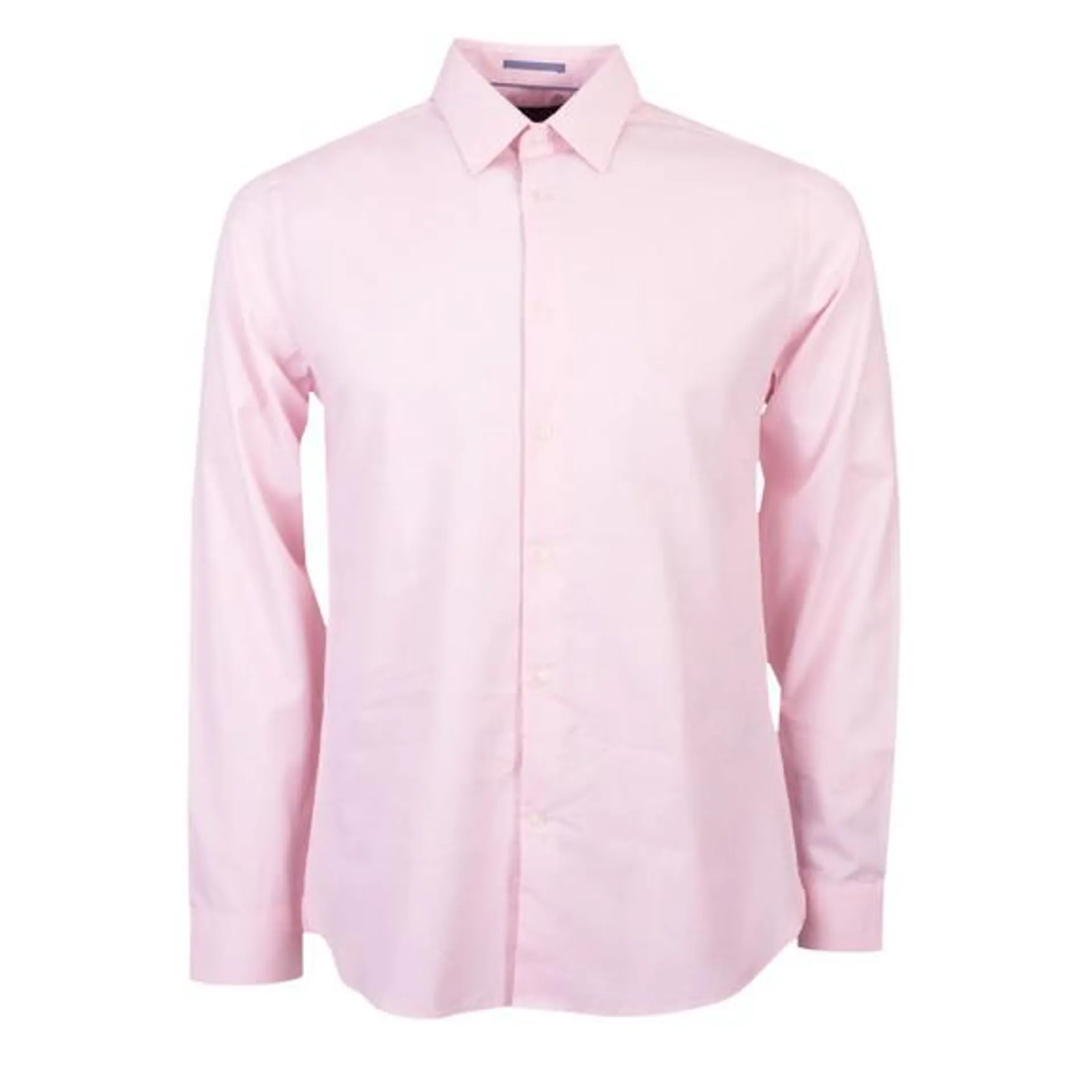 Mens Pink Dorain Micro Yarn Shirt