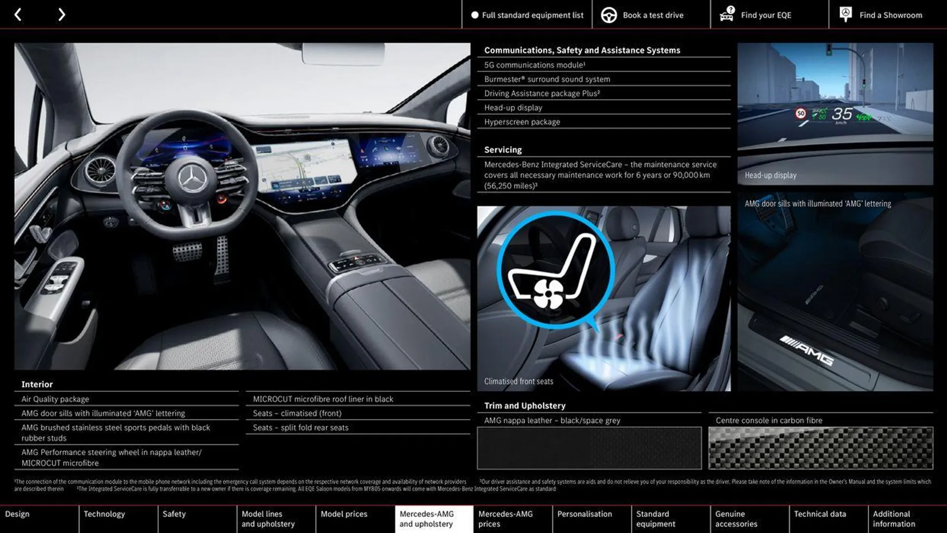 Mercedes Benz EQE Saloon from 31 August to 31 August 2025 - Catalogue Page 41