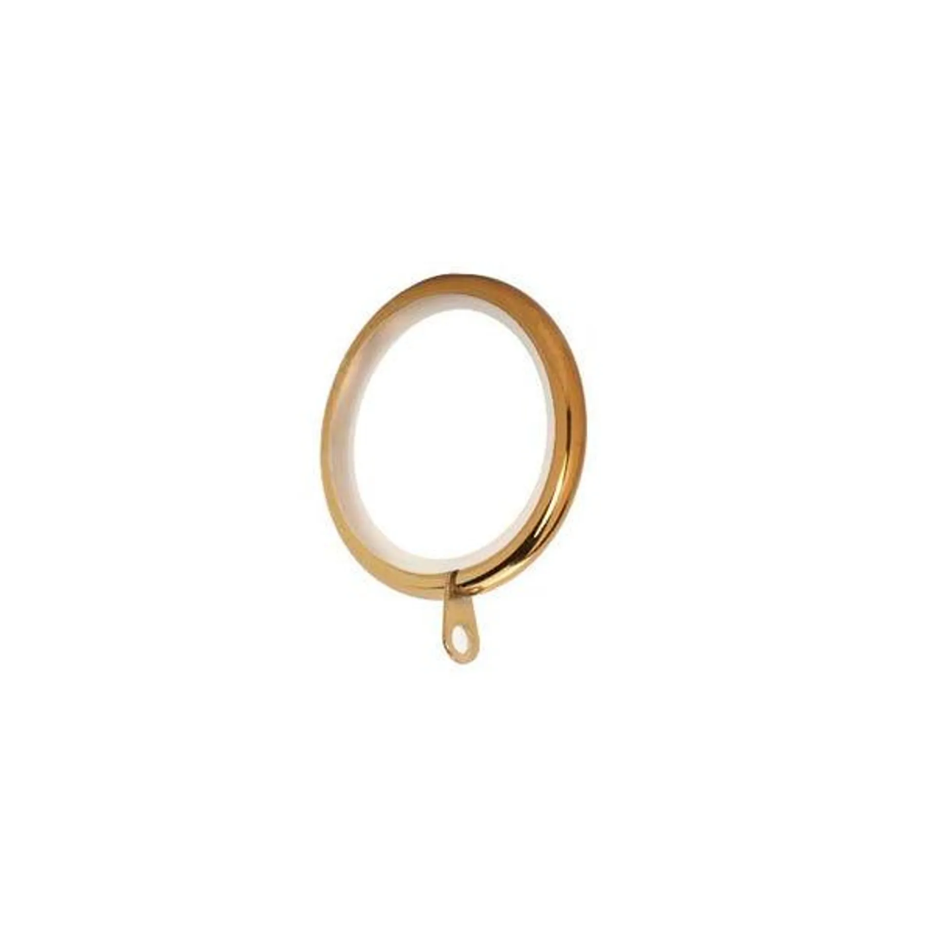 Pack of 6 Ashton Metal Curtain Rings