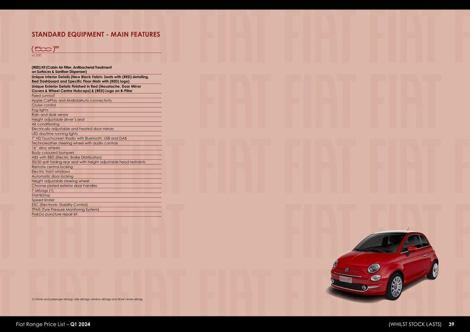 Fiat Range Price List 2024 - 39