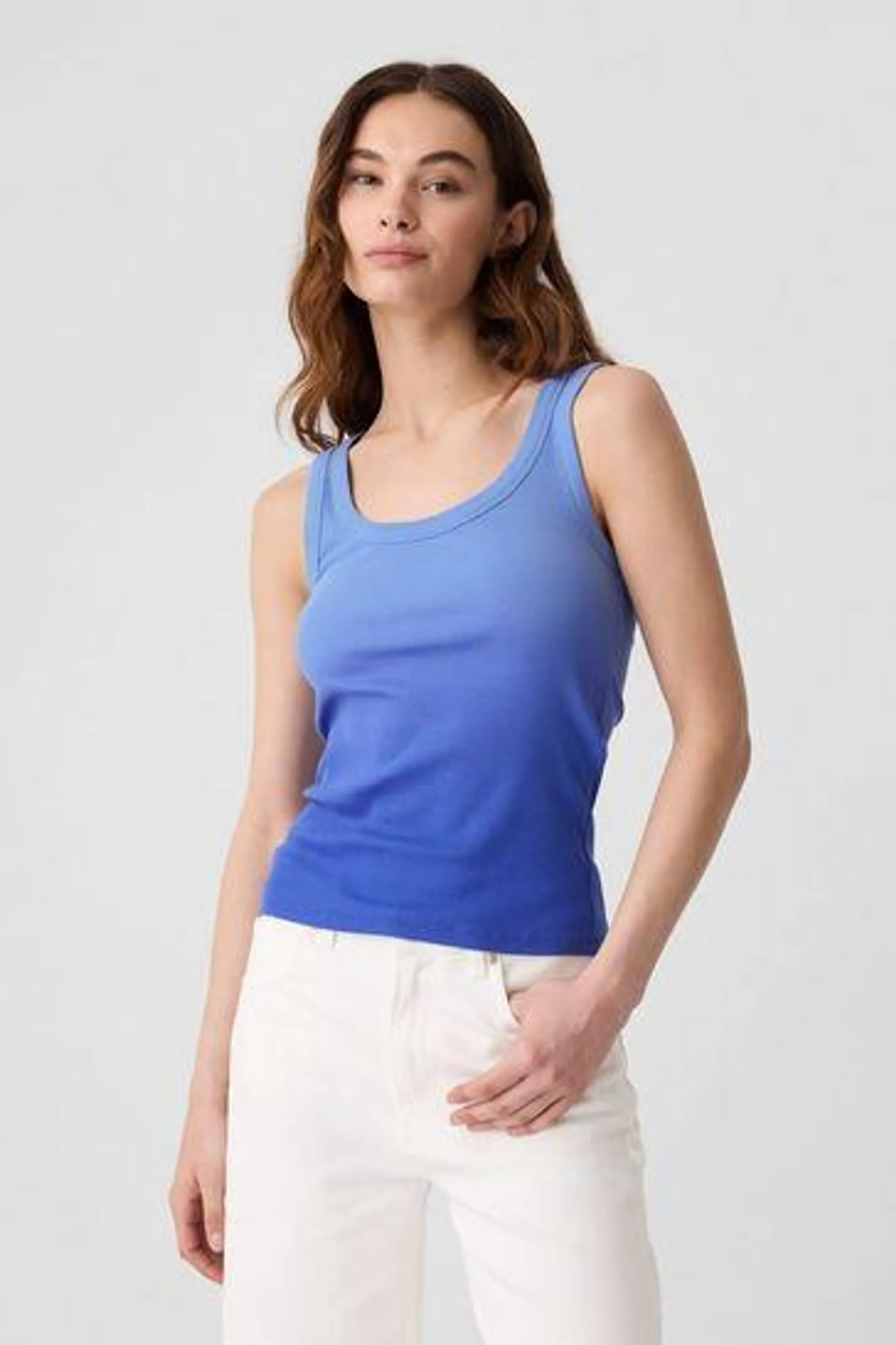 Soft Ribbed Vest Top