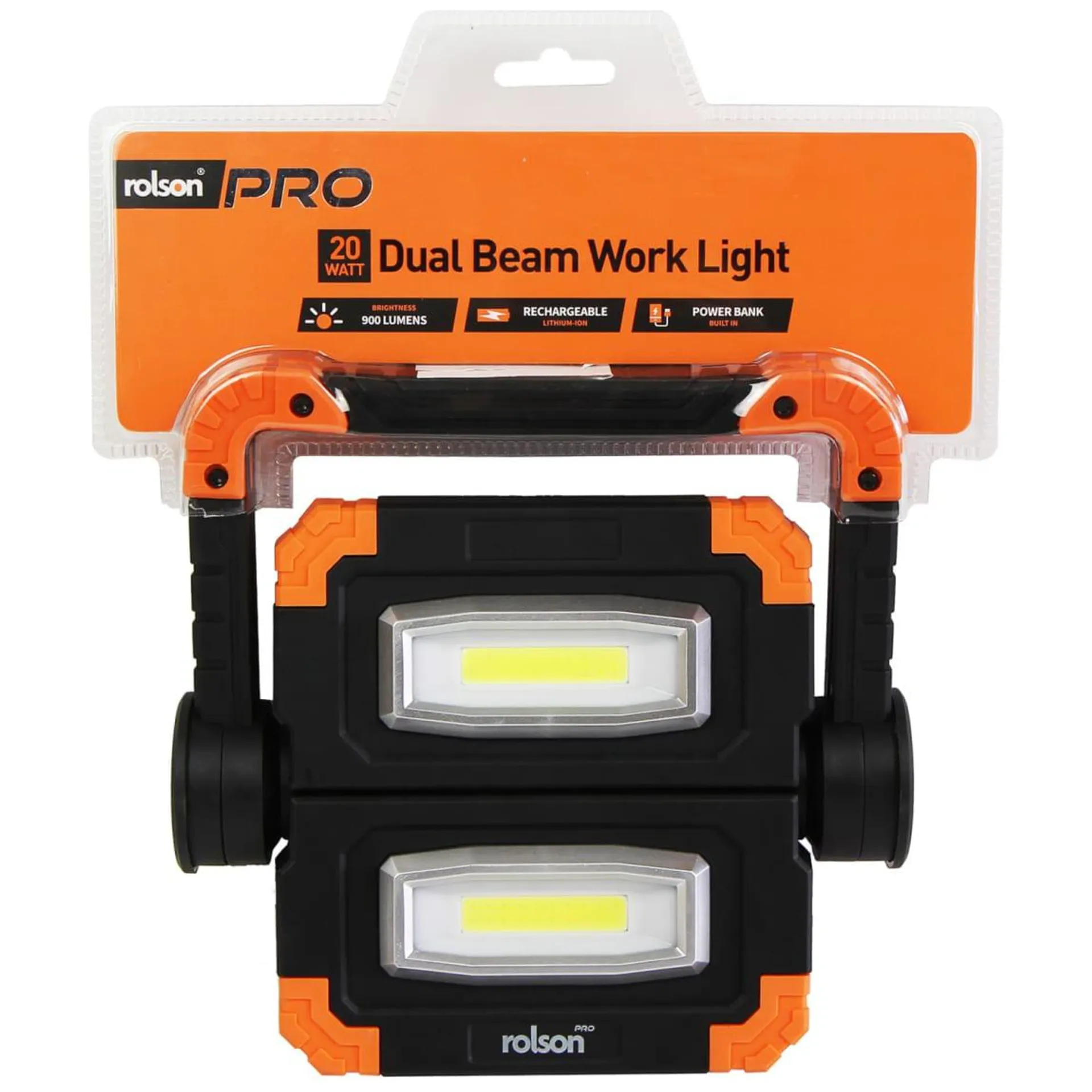 Rolson Pro Dual Beam Work Light