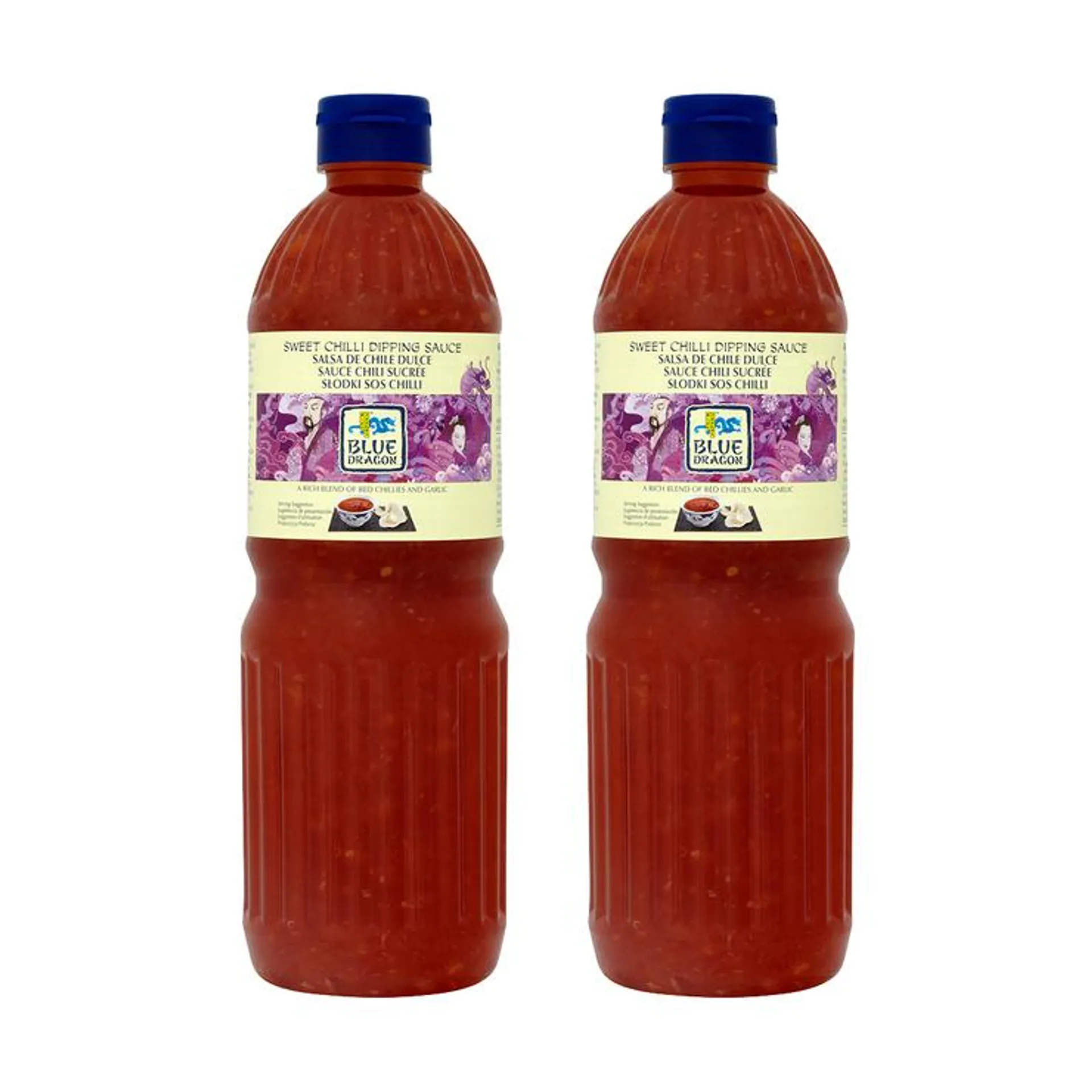 Blue Dragon Sweet Chilli Dipping Sauce, 2 x 1L