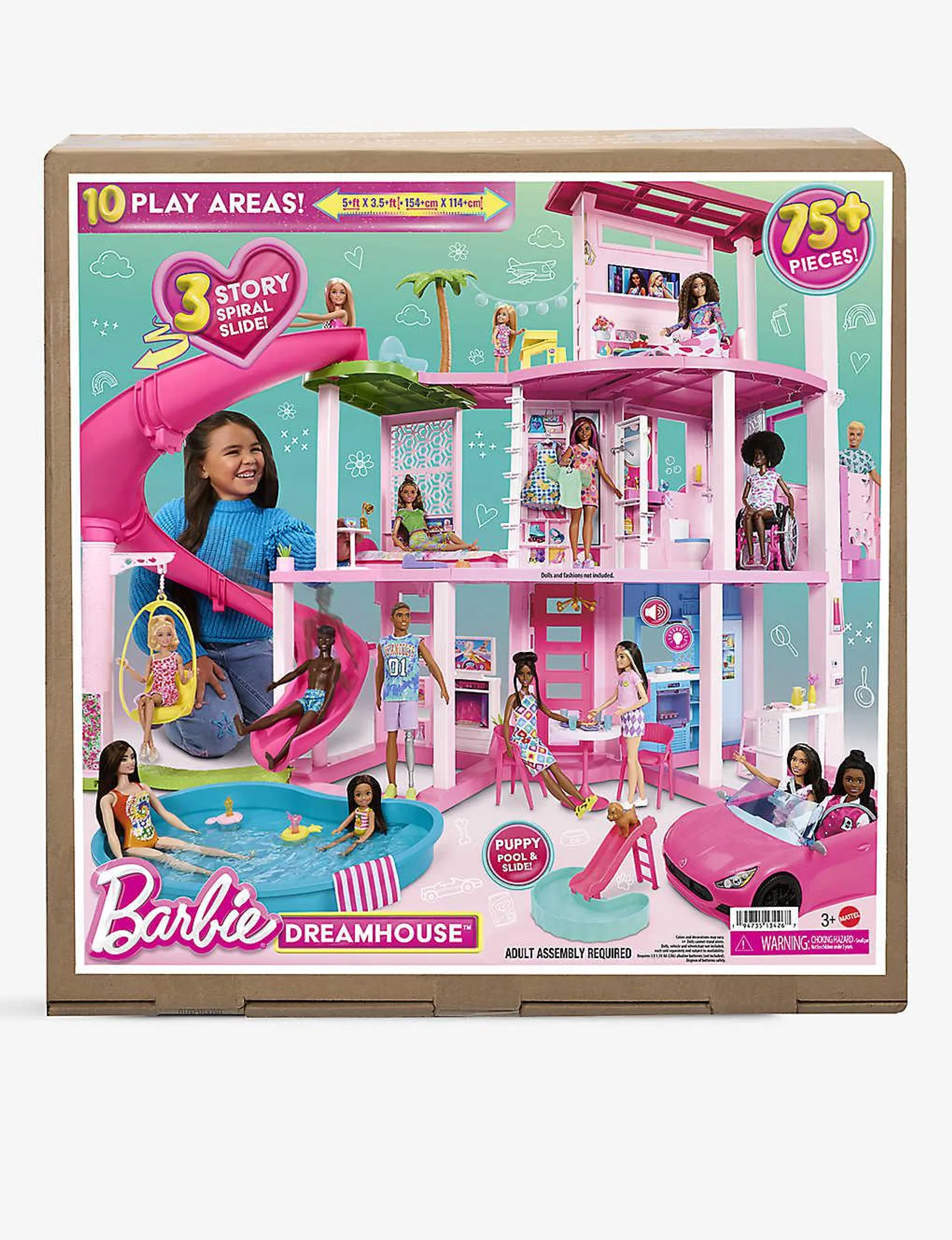 Dreamhouse 75-piece playset