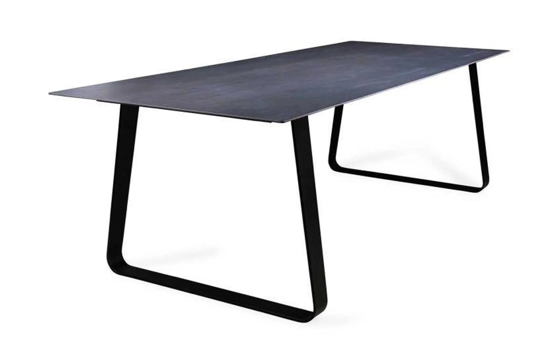 Vilna Dining Table Grey Anthracite Top