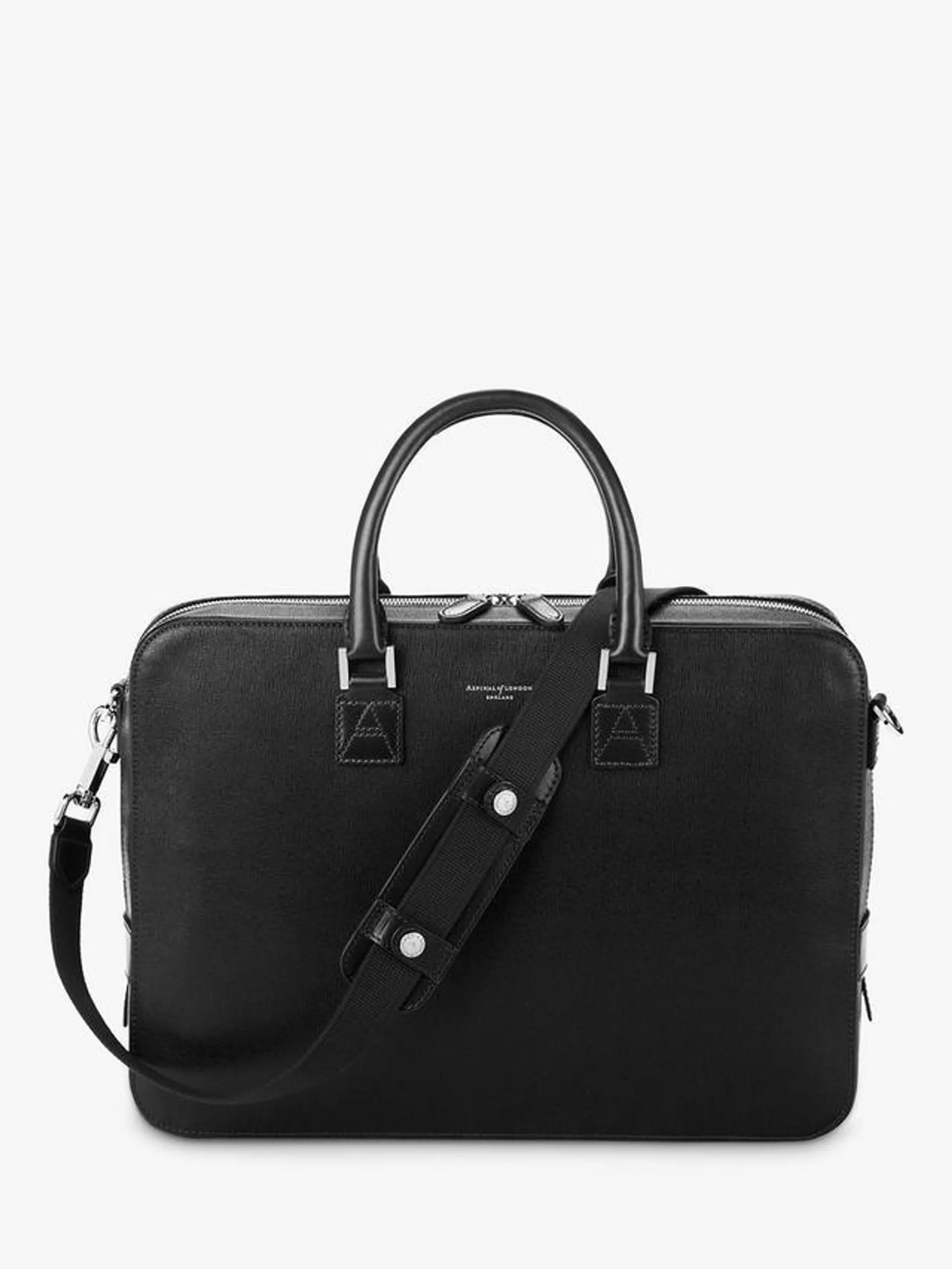 Mount Street Saffiano Leather Laptop Bag