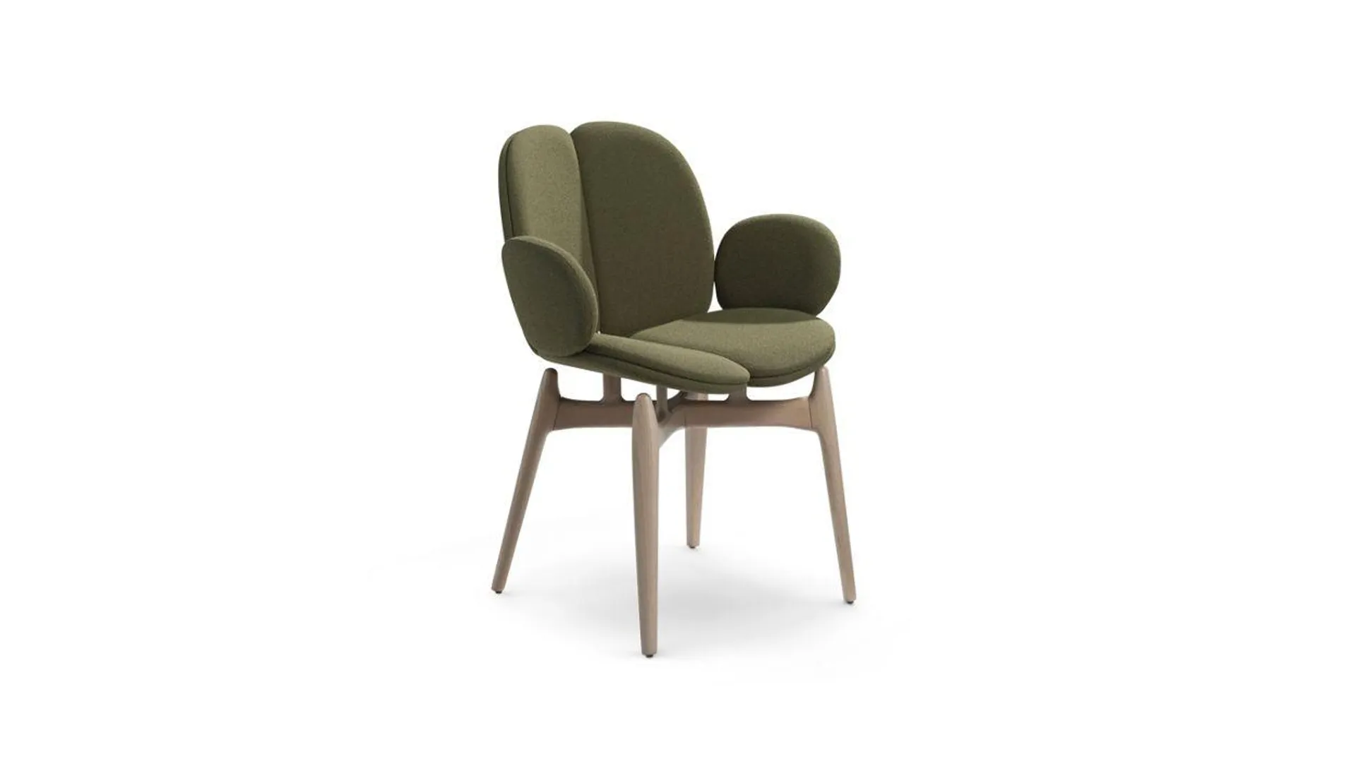 PULP Dining armchair in ash wood