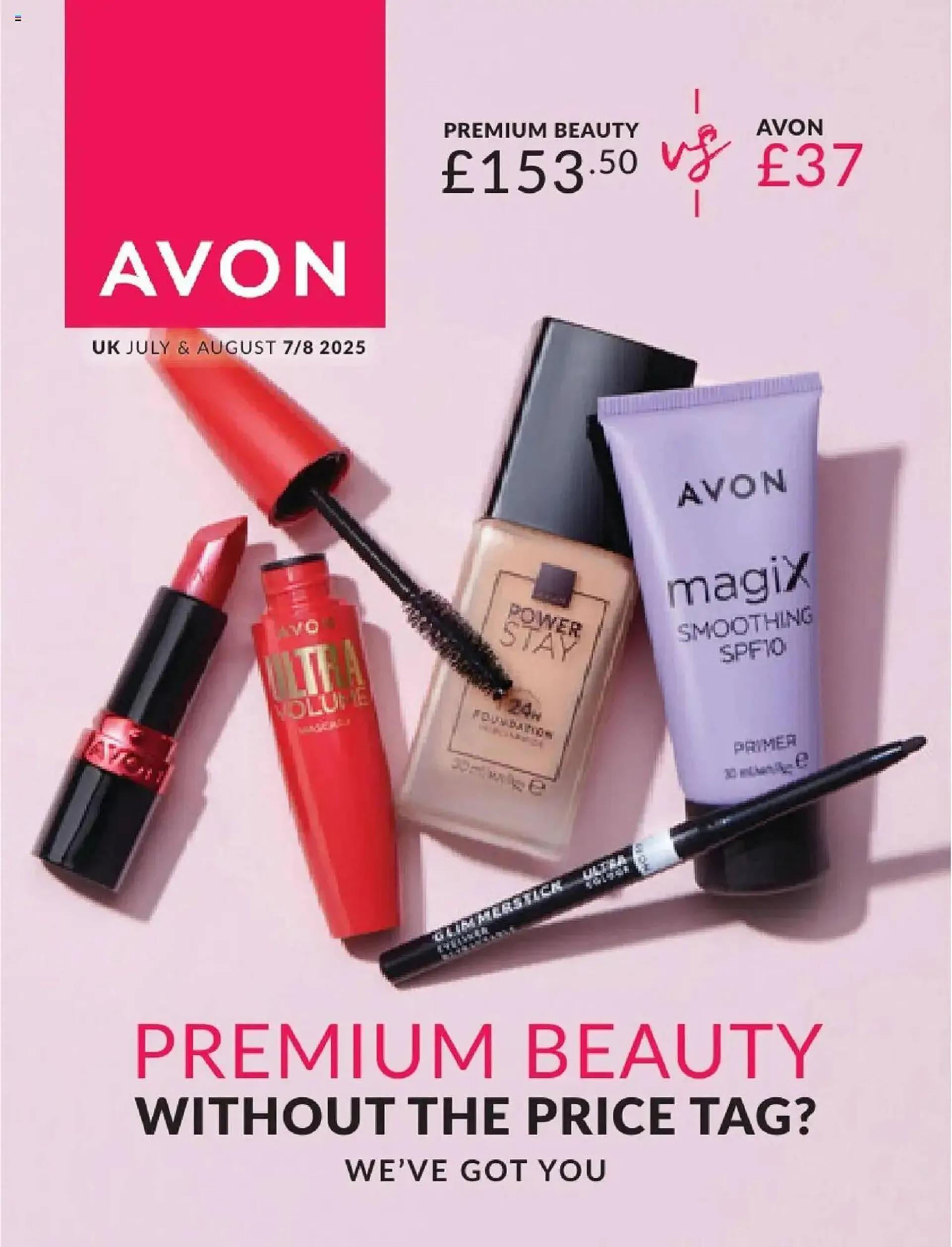 Avon leaflet from 1 July to 1 September 2025 - Catalogue Page 1
