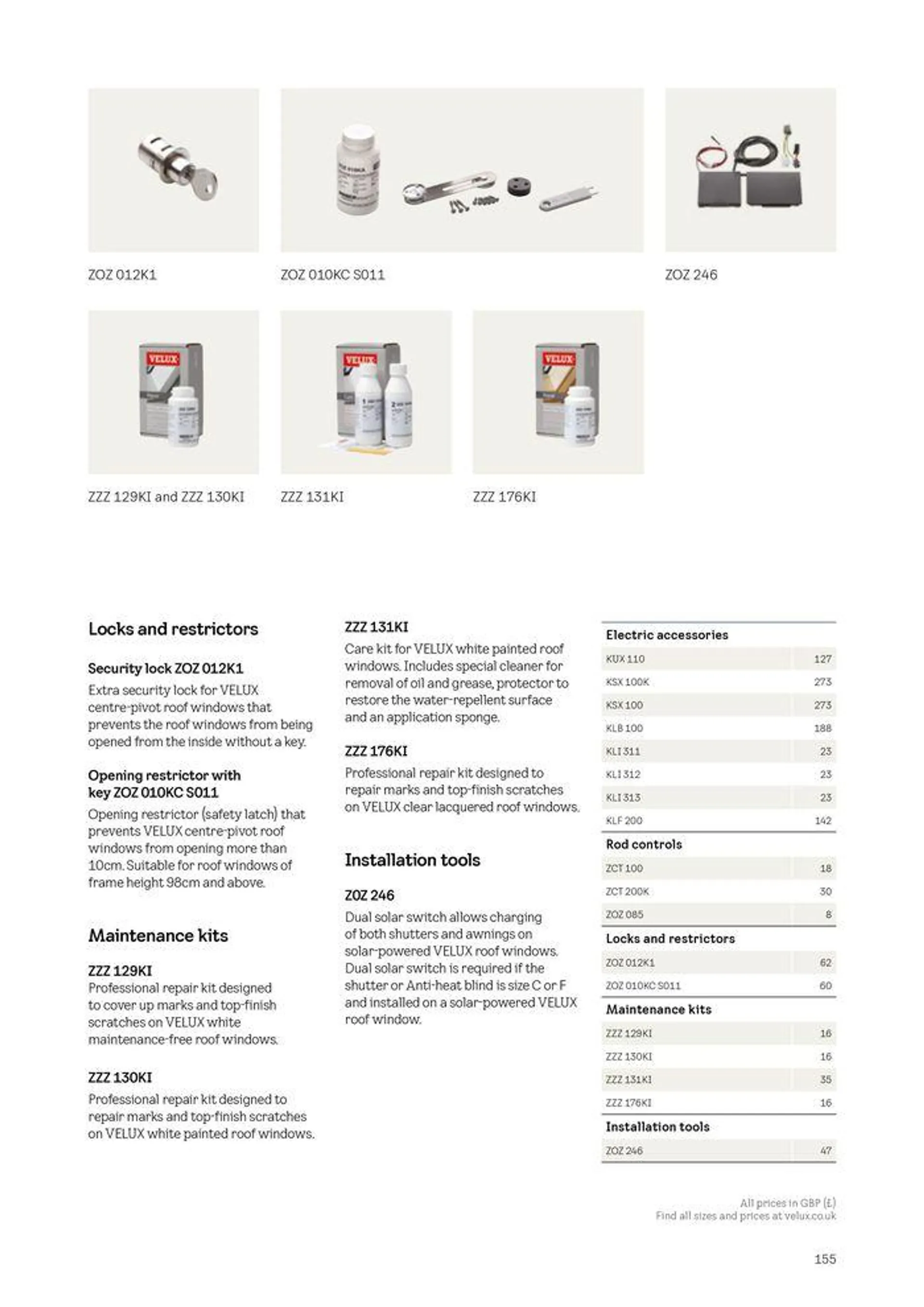 Product Catalogue 2024 from 2 April to 31 December 2024 - Catalogue Page 155