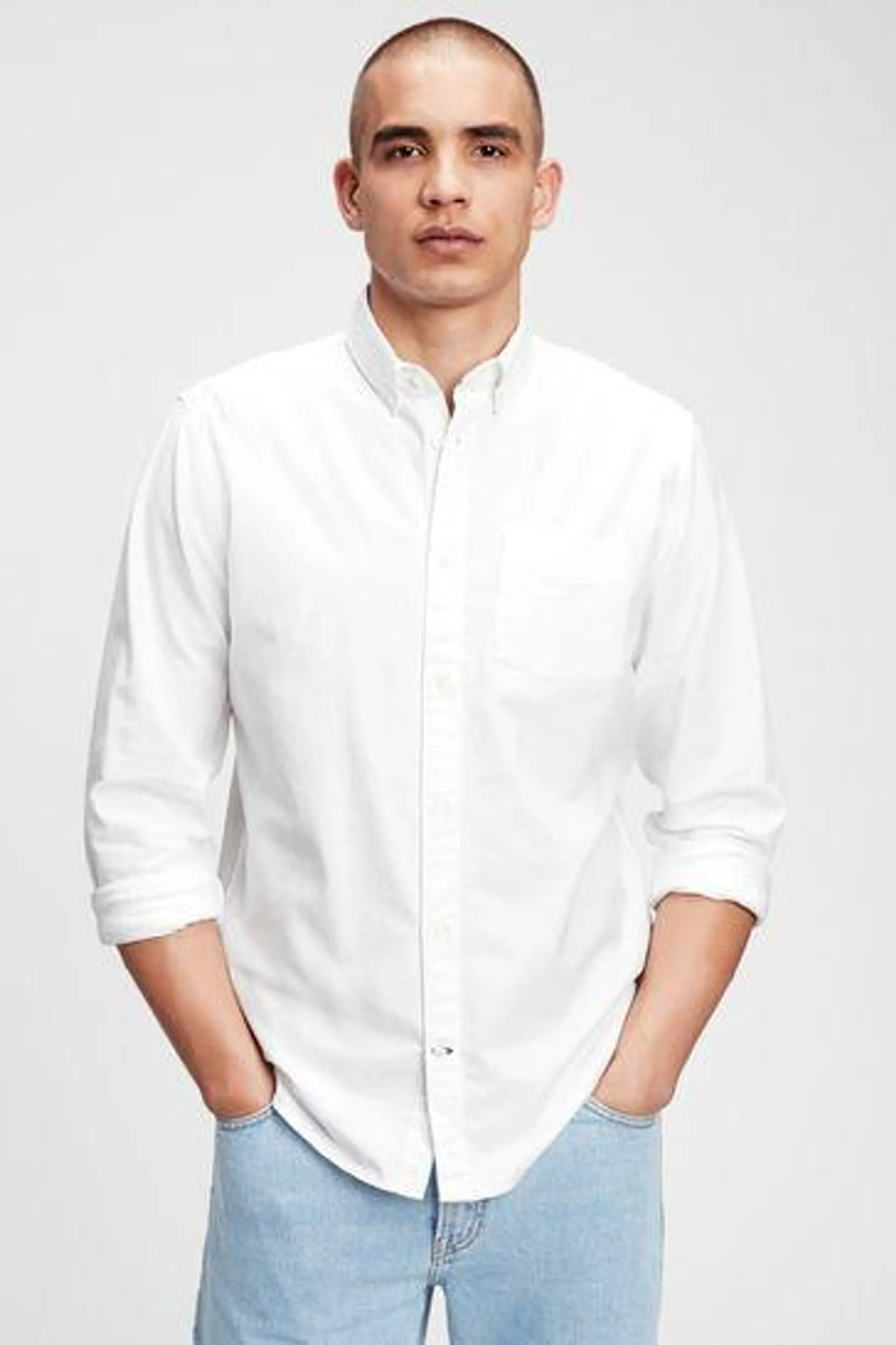 Classic Regular Fit Long Sleeve Oxford Shirt