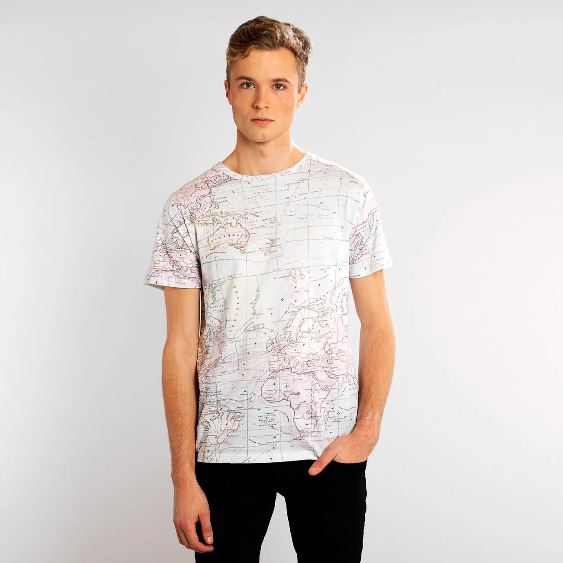 T-shirt Stockholm Map