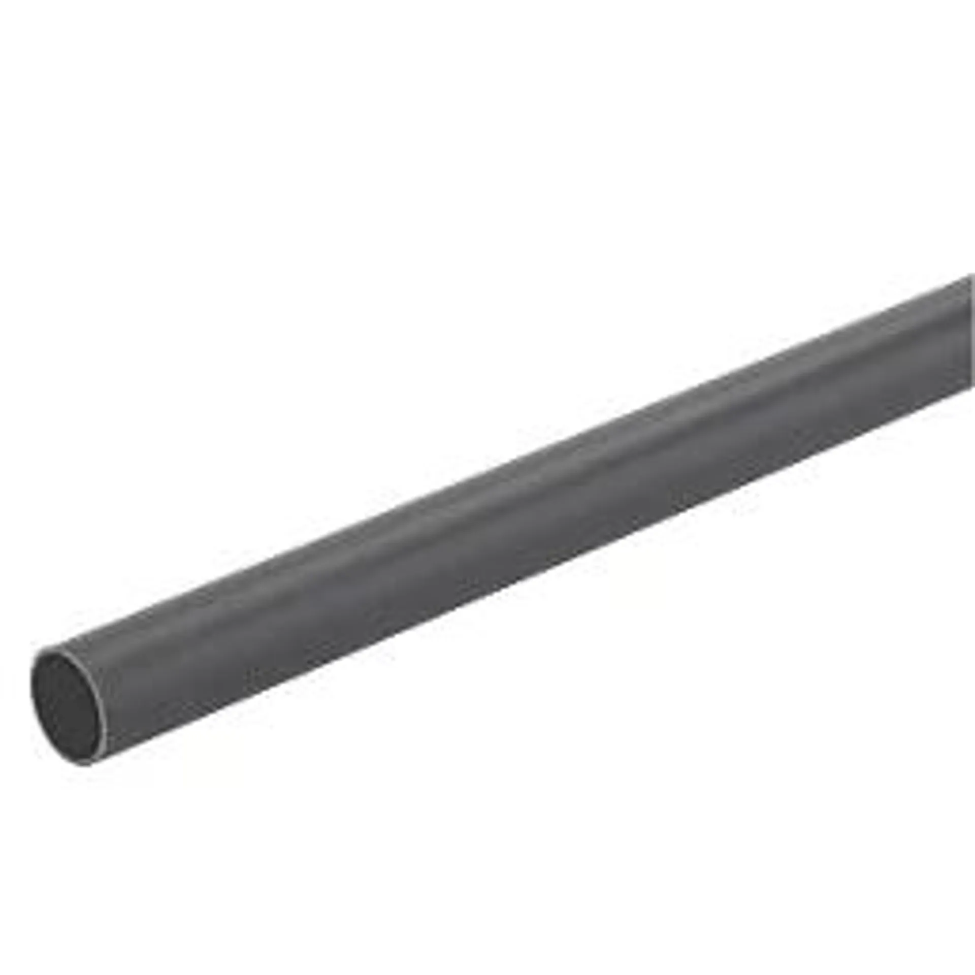 Deta TTE Round uPVC Black Conduit 25mm x 3m