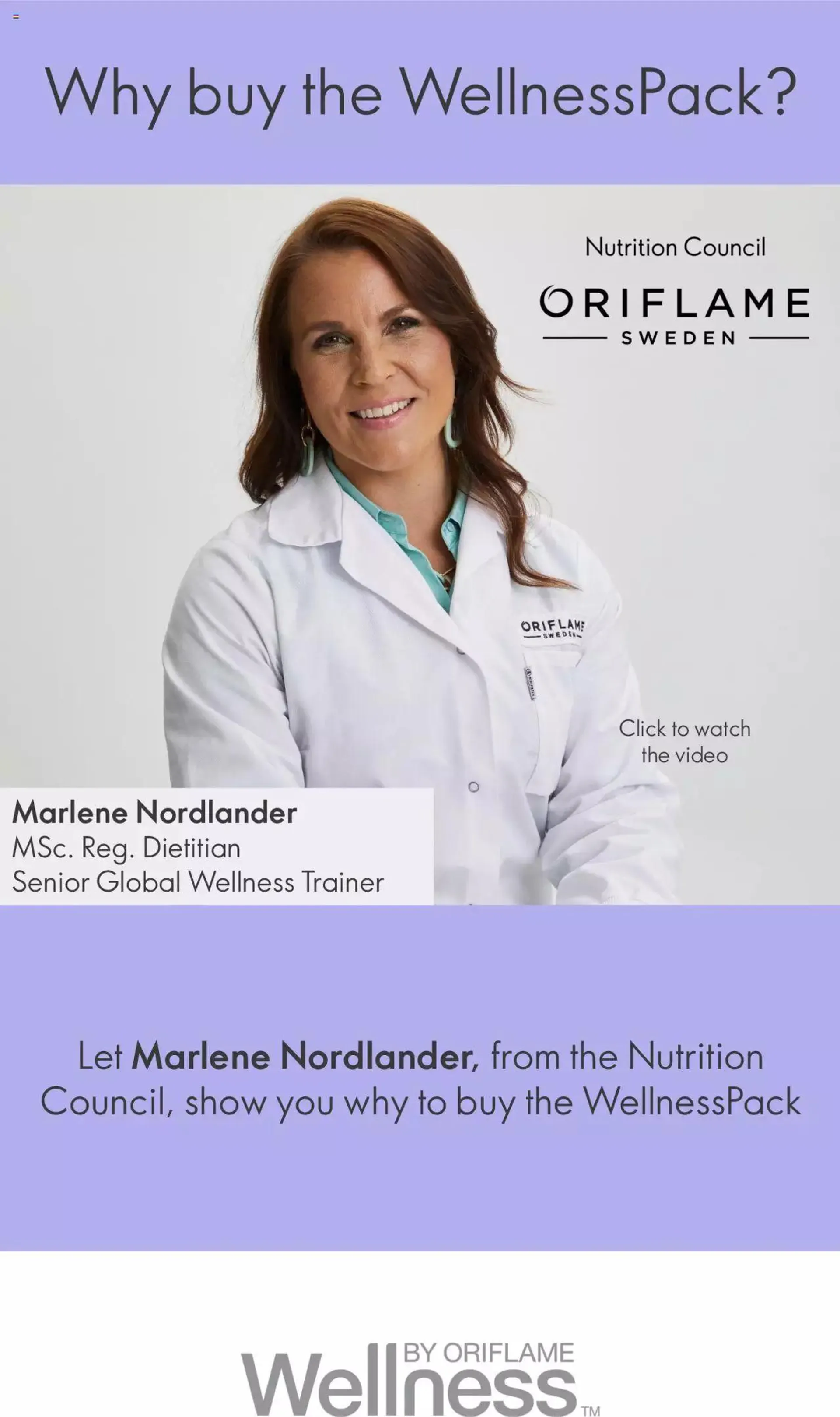 Oriflame - Learn all about WellnessPack - 3