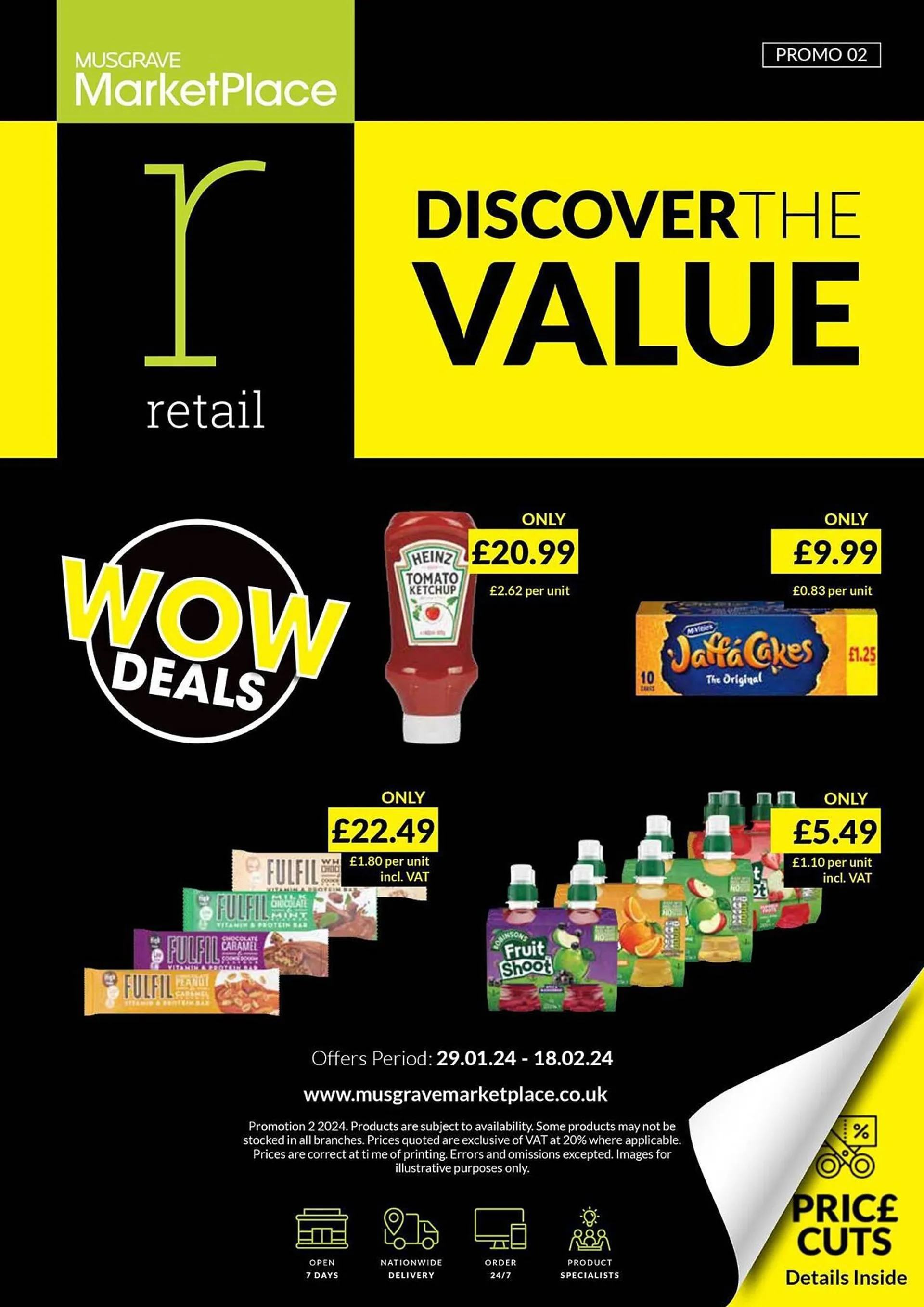 Musgrave MarketPlace leaflet from 30 January to 18 February 2024 - Catalogue Page 