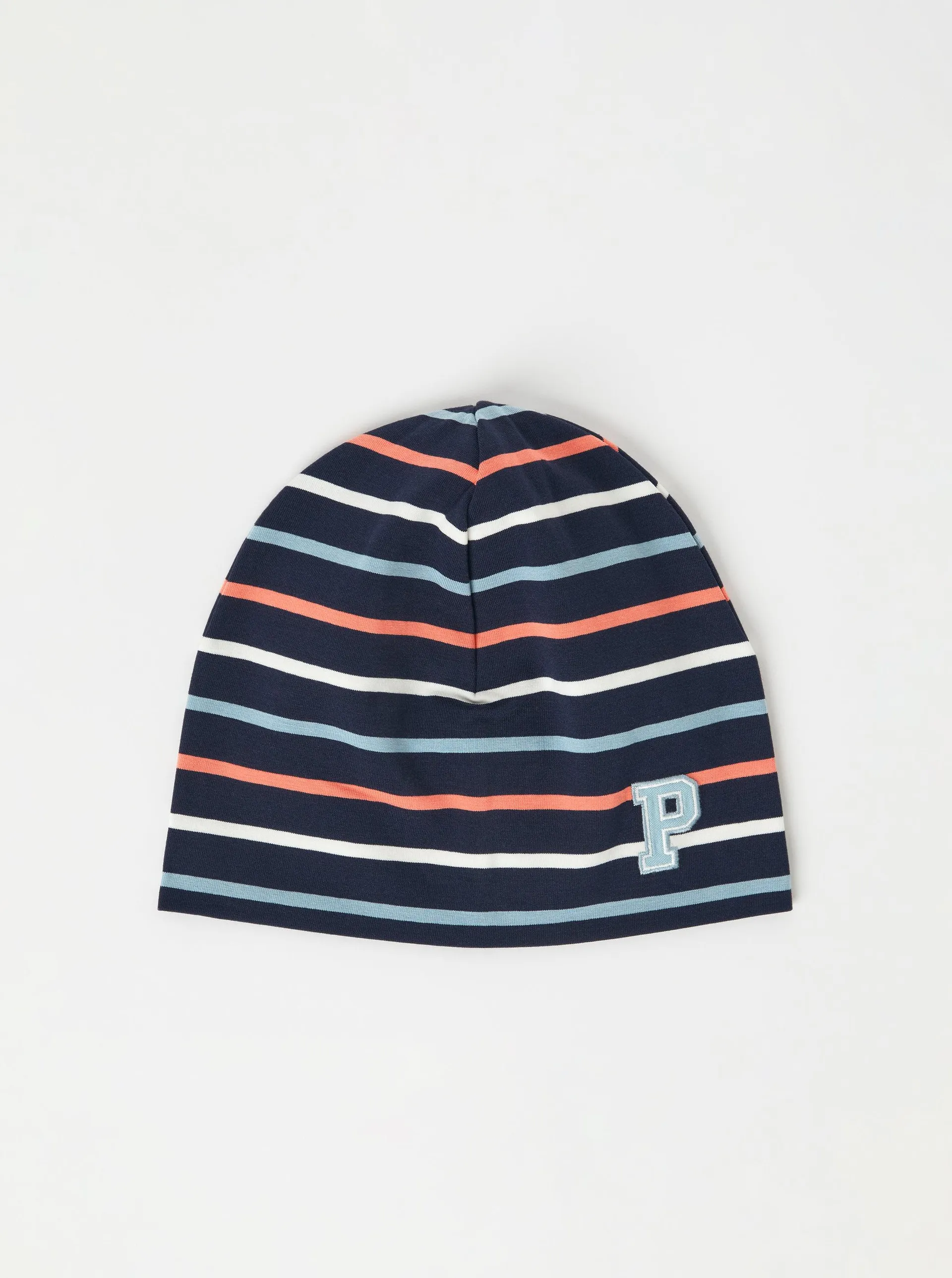 Striped Kids Beanie Hat